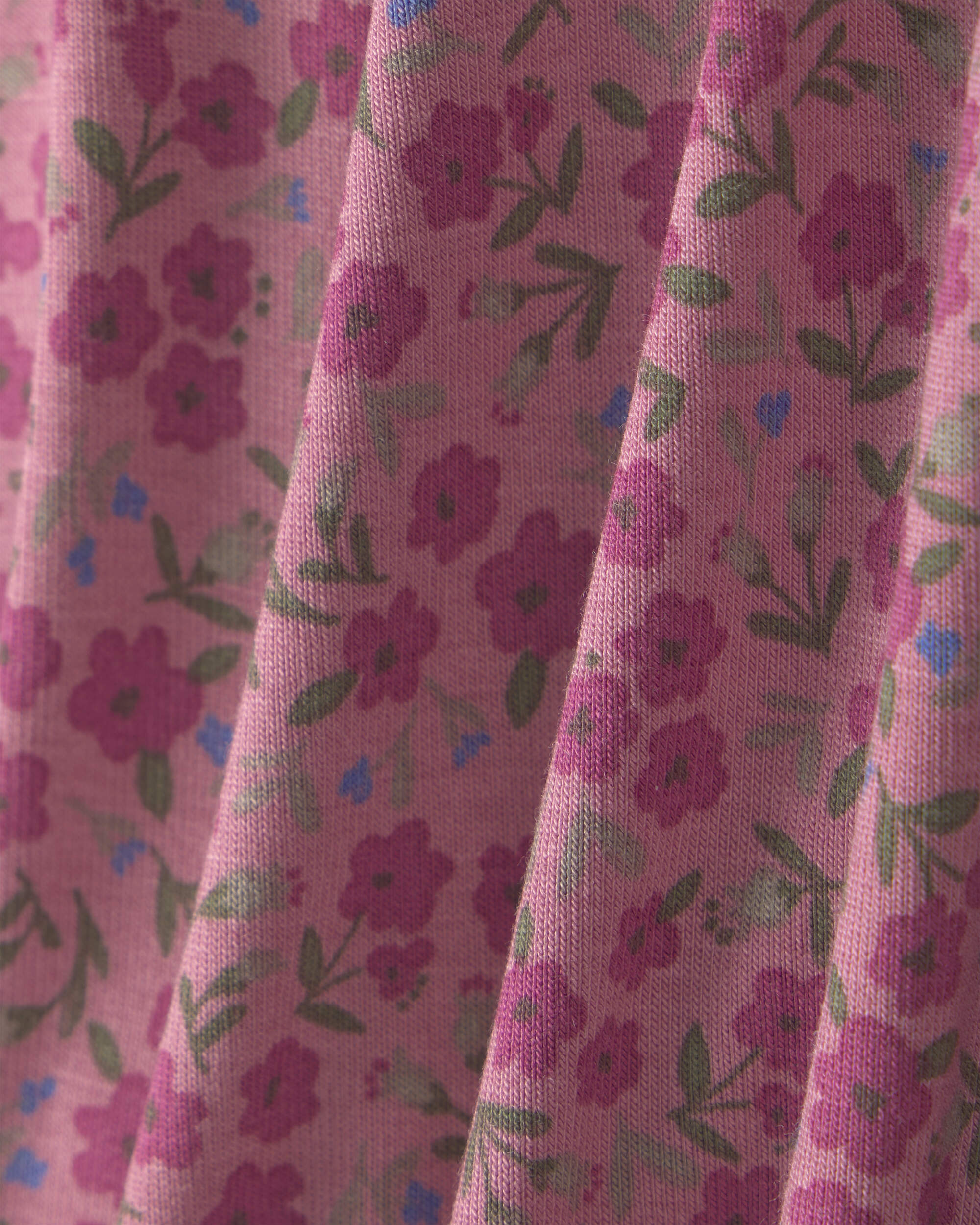 Baby Girl 1-Piece Floral PurelySoft™ Snug Fit Pyjama - Pink