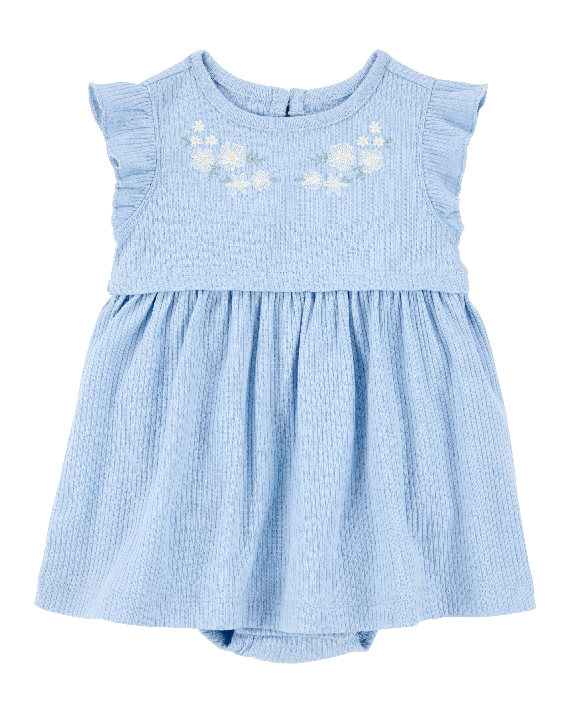 Baby 2-Piece Bodysuit Dress & Cardigan Set