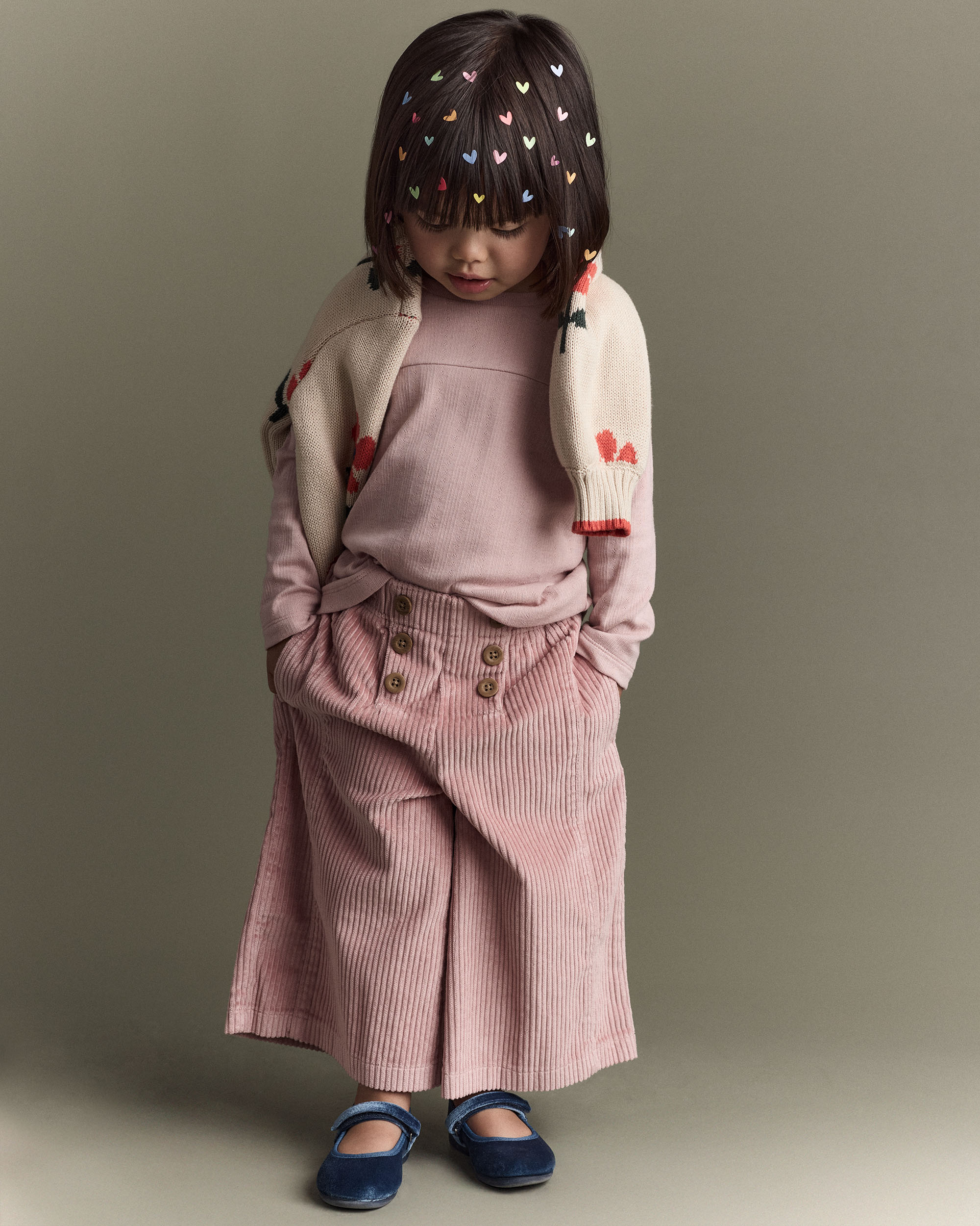 Toddler Girl Pointelle Long-Sleeve Top - Light Pink