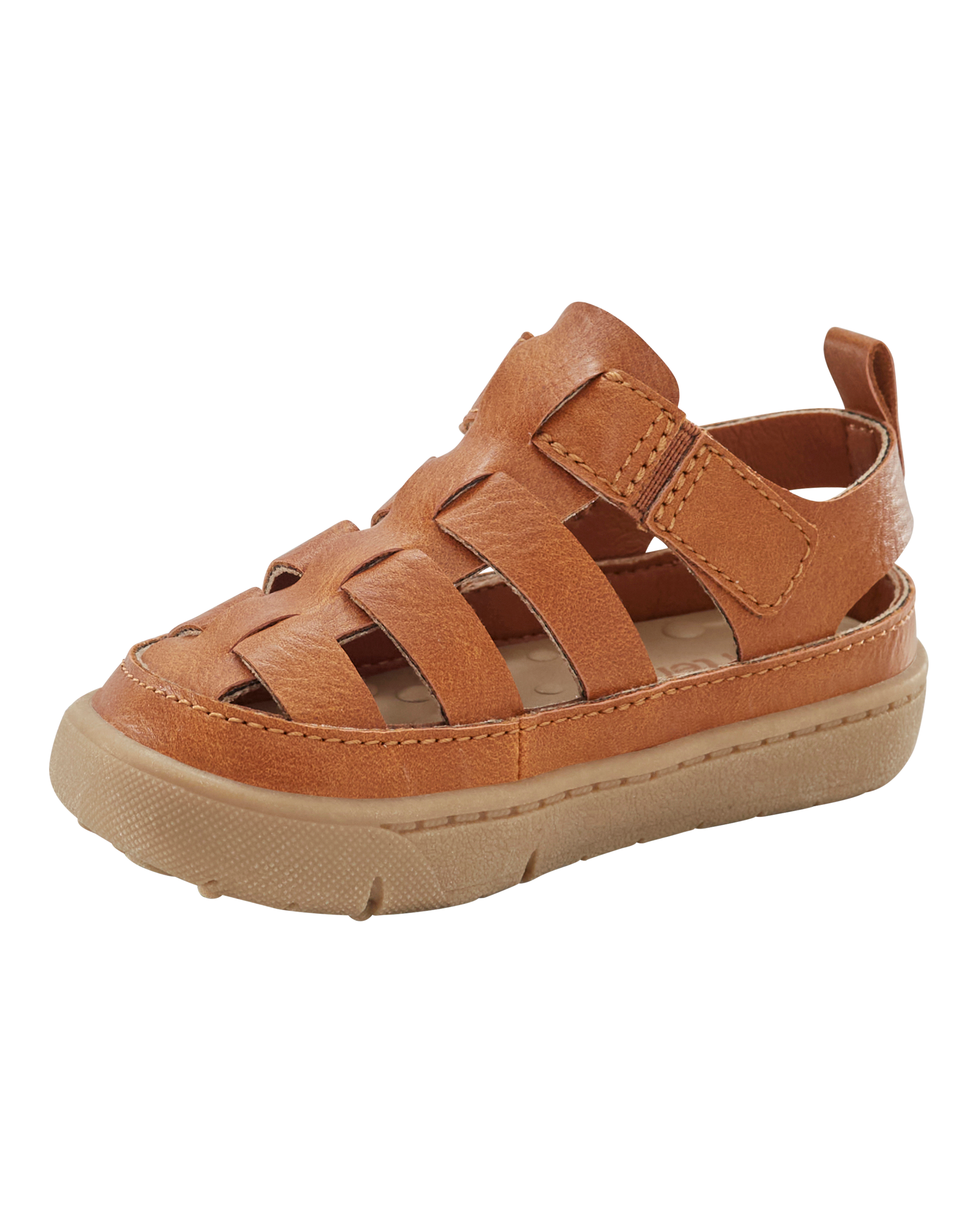 Baby Every Step® First Walker Fisherman Sandals - Brown