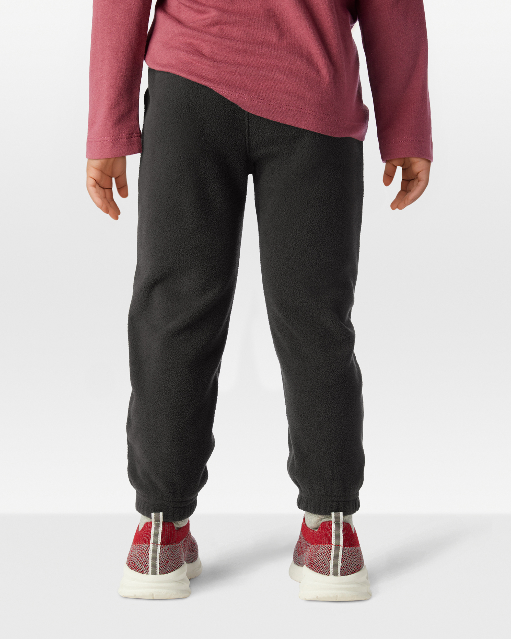 Toddler Boy Fleece Joggers - Black