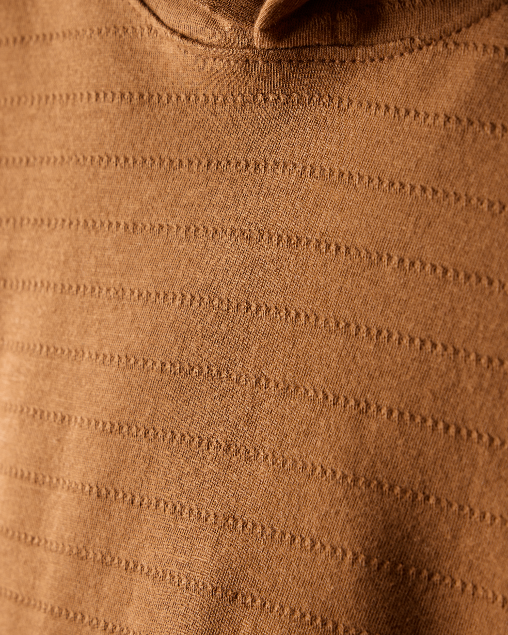 Toddler Boy Cotton Long-Sleeve Hooded Top - Brown