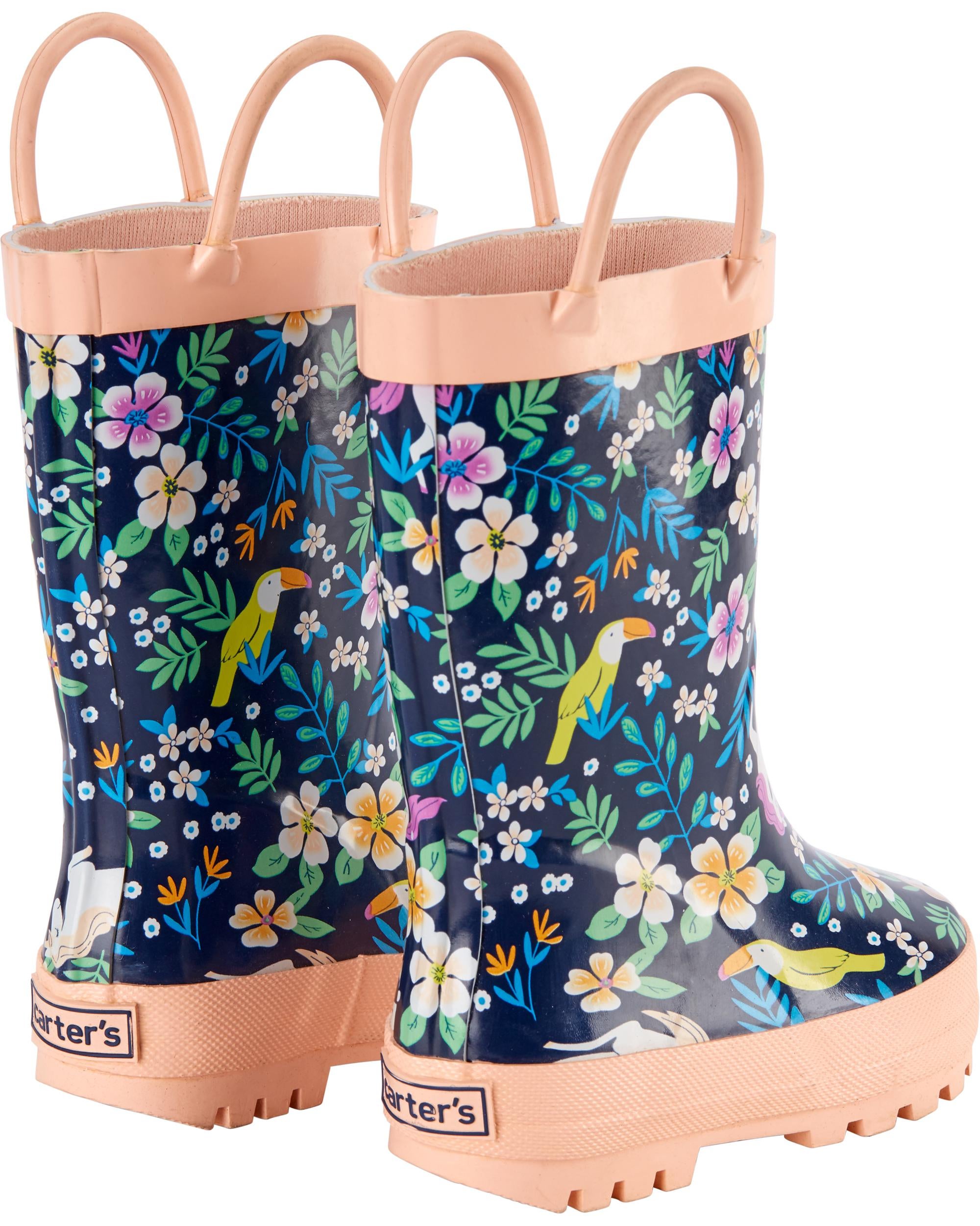 Carters unicorn deals rain boots