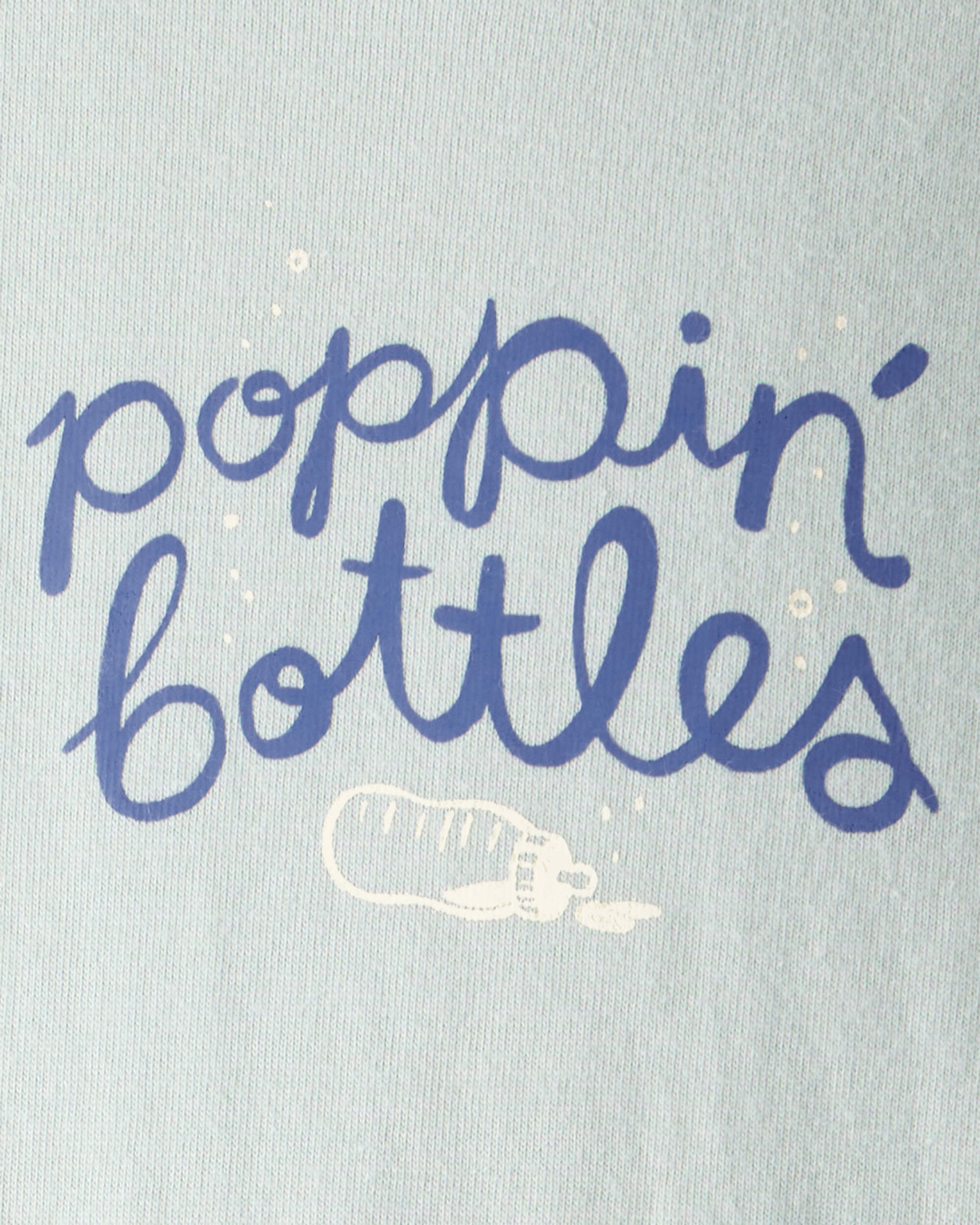 Baby Cotton Long-Sleeve Graphic Bodysuit - Green