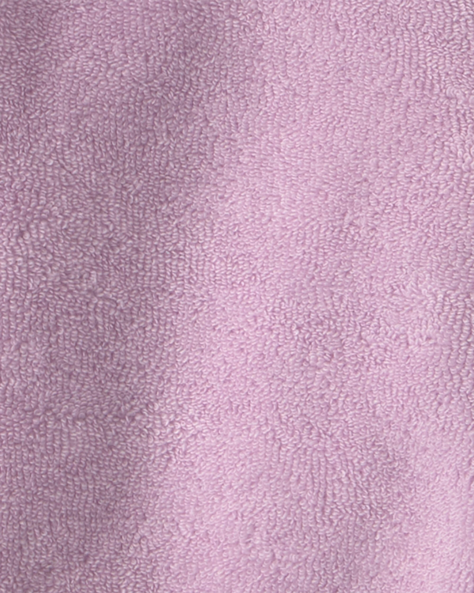 Baby Girl 3-Piece Bear Terry Layering Set - Purple