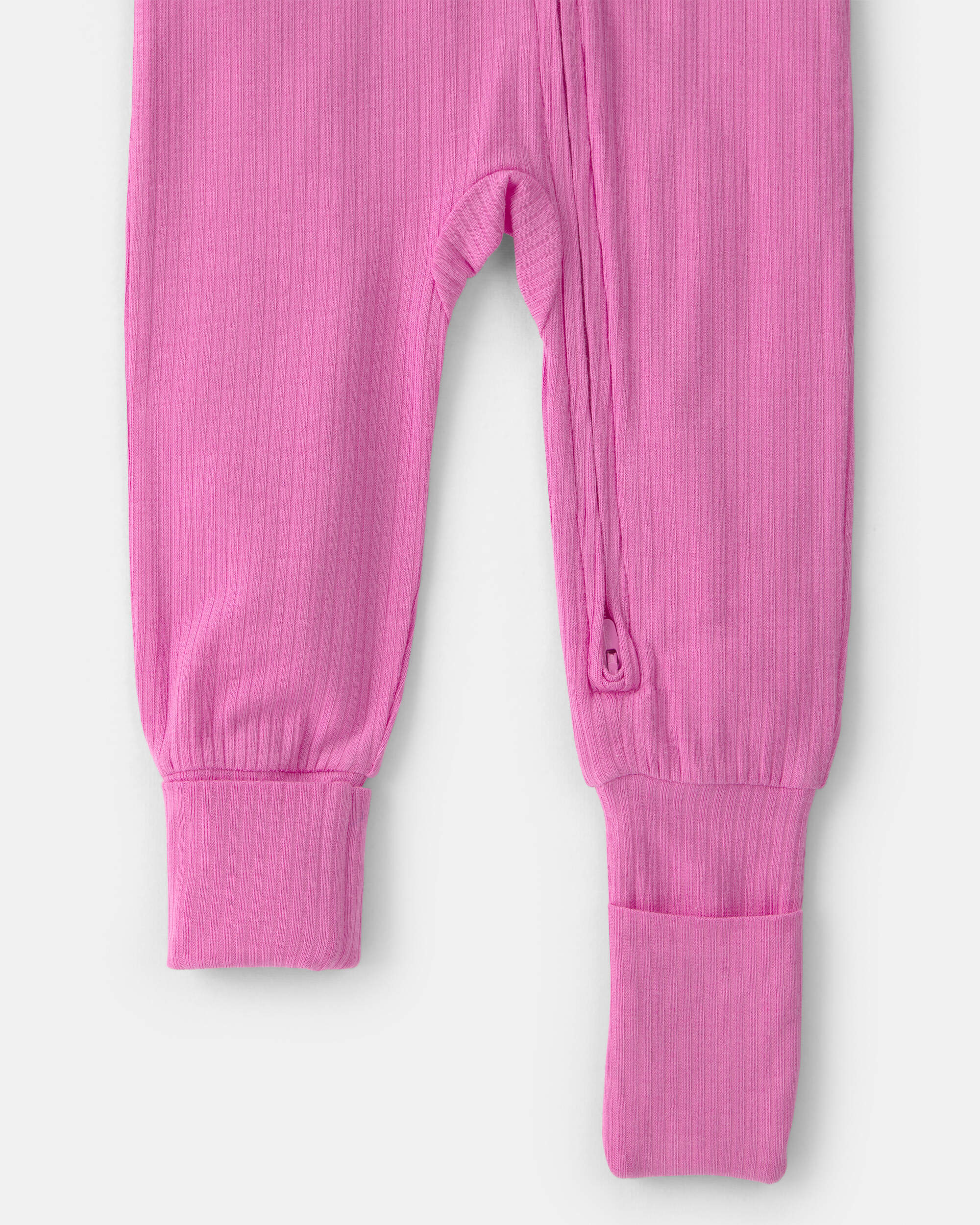 Baby Girl PurelySoft Snug Fit 1-Piece Pajama - Pink