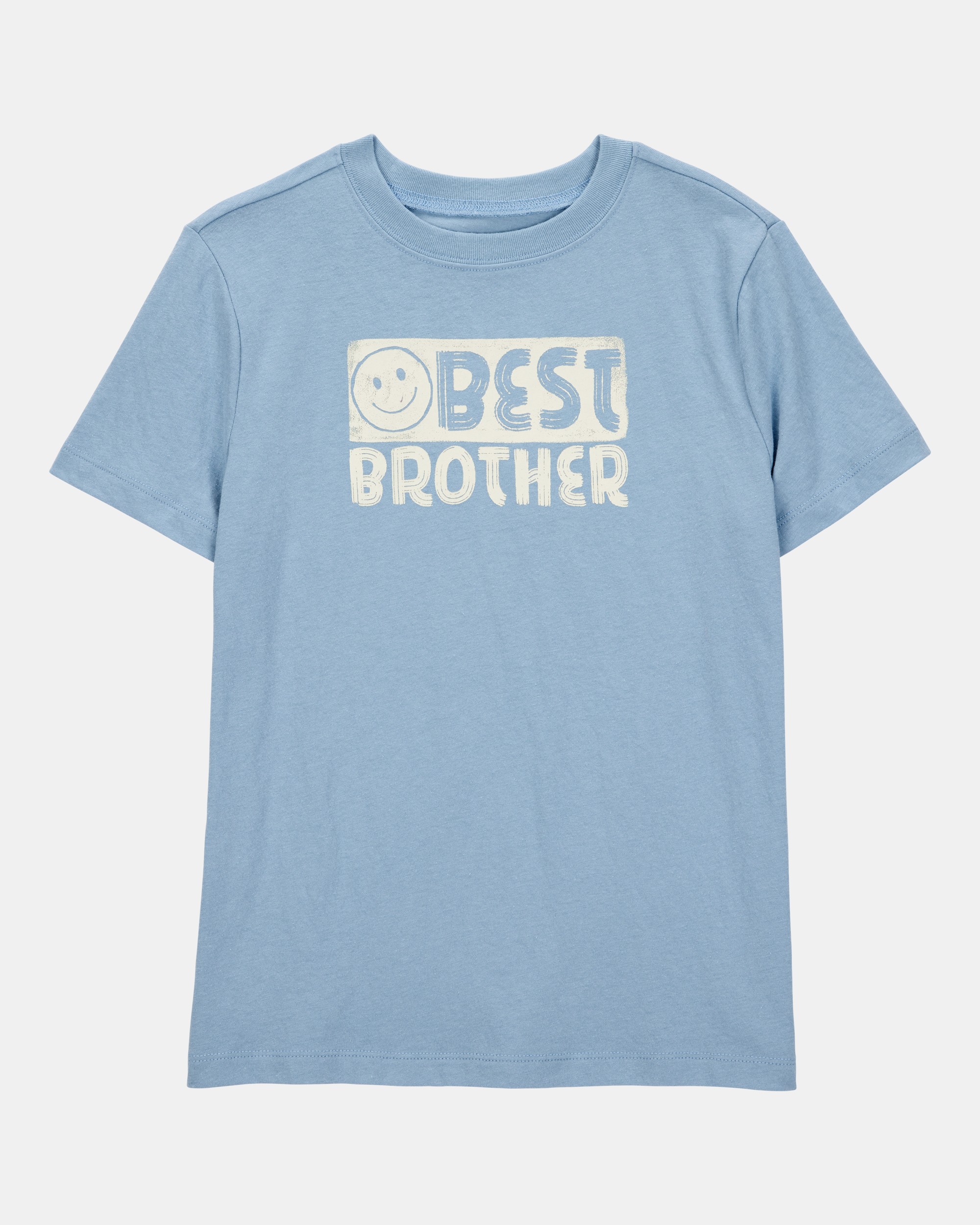 Boys Best Brother Short-Sleeve Graphic Tee - Blue