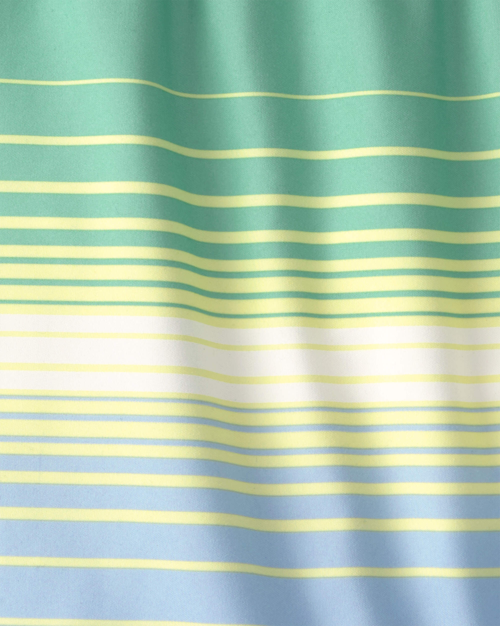 Boys Striped Swim Trunks - Blue/Green/Yellow