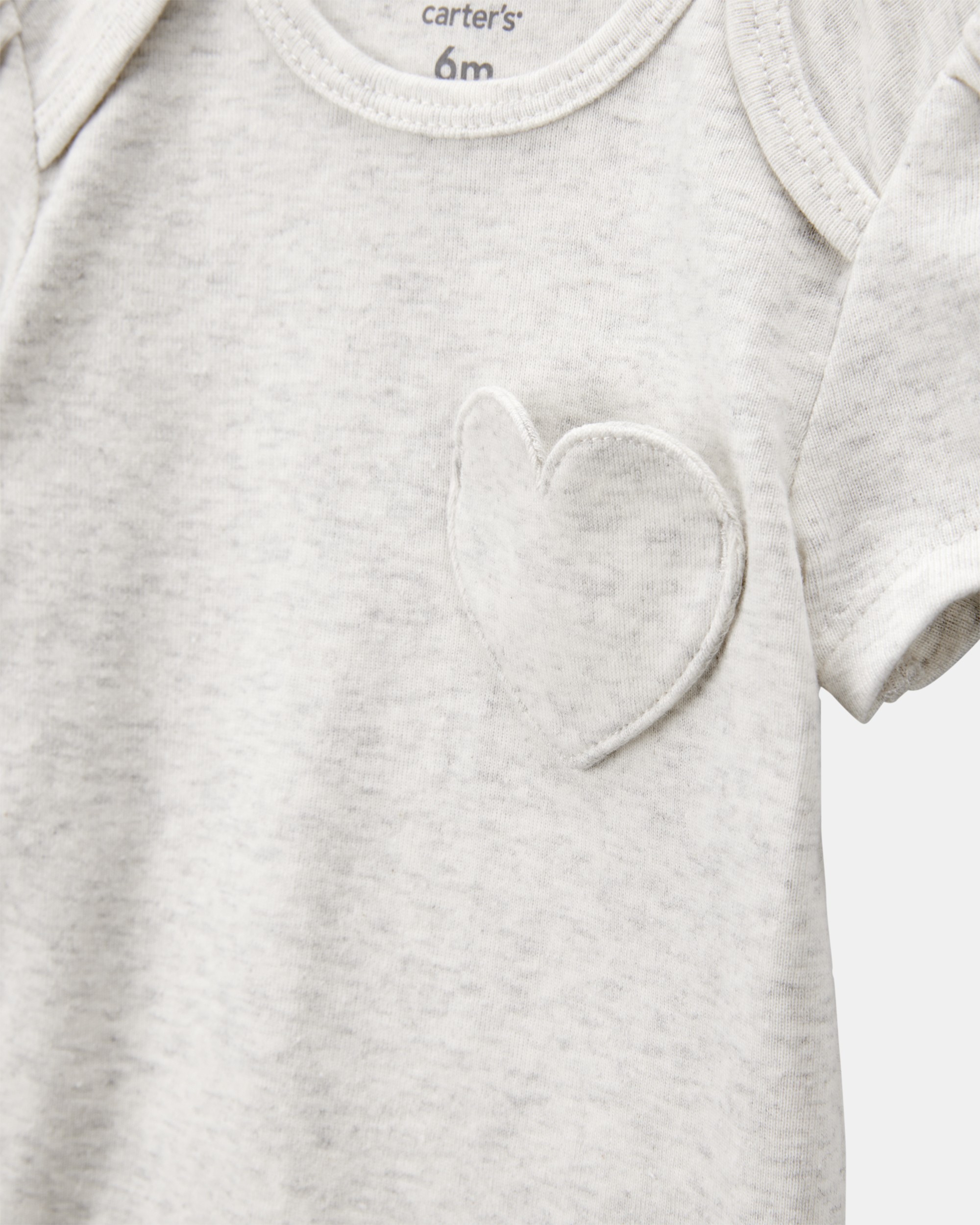 Baby Girl 5-Pack Floral Horses Short-Sleeve Cotton Bodysuits