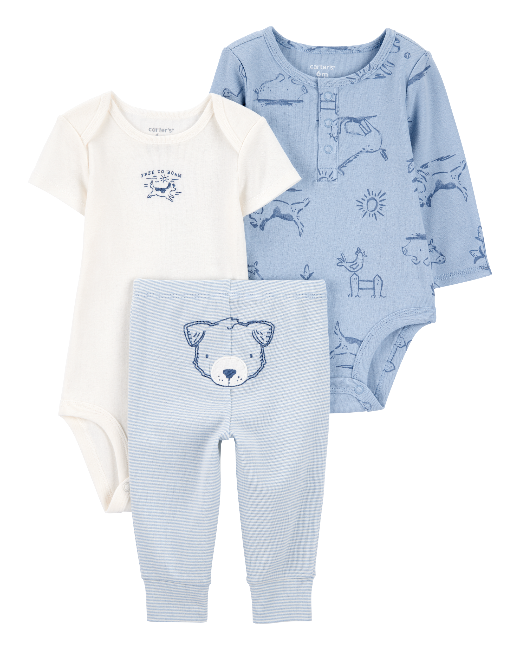 Baby 3-Piece Bear Little Character Set