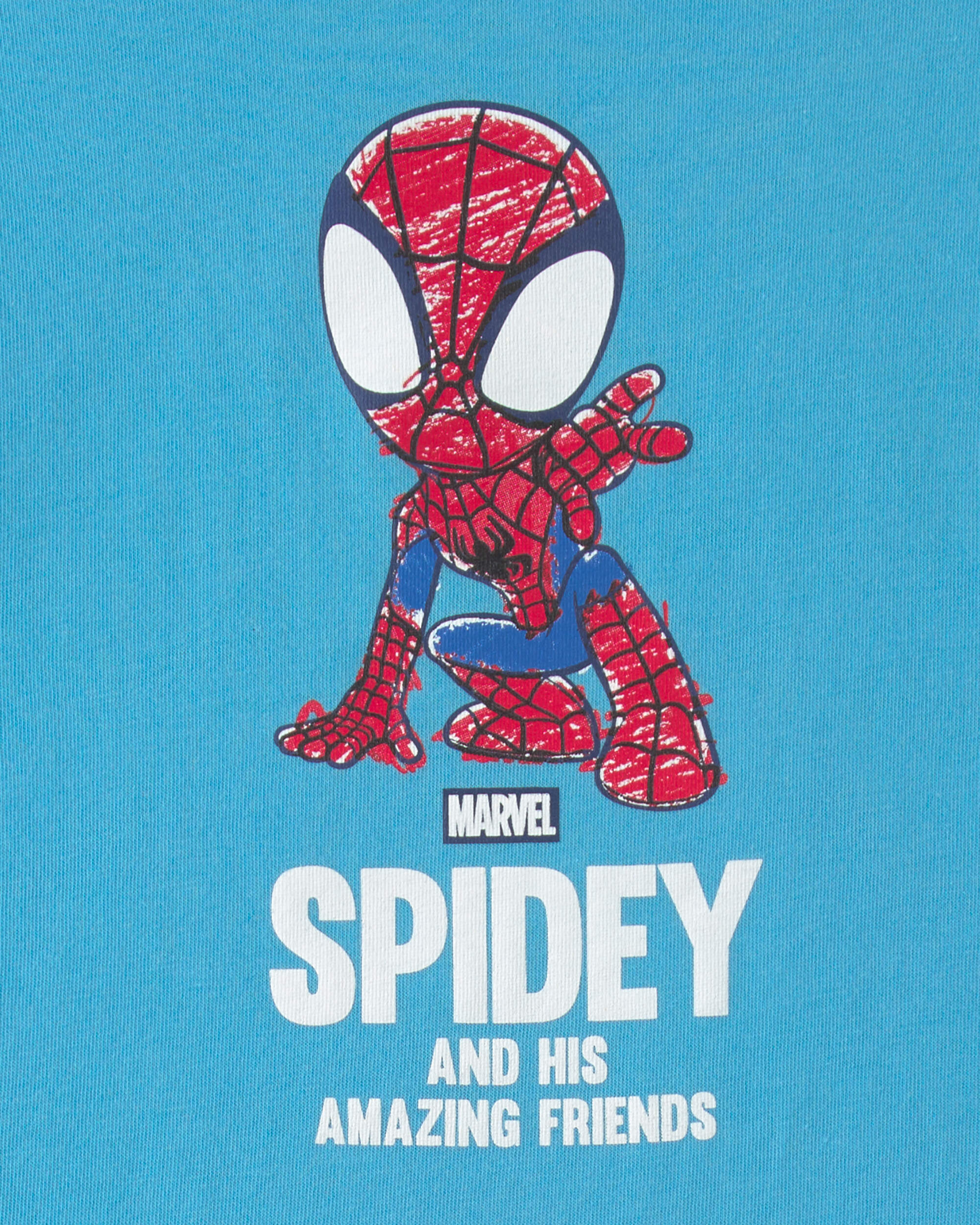 Toddler Boy ©Marvel Spider-Man Short-Sleeve Top & Short Set - Blue