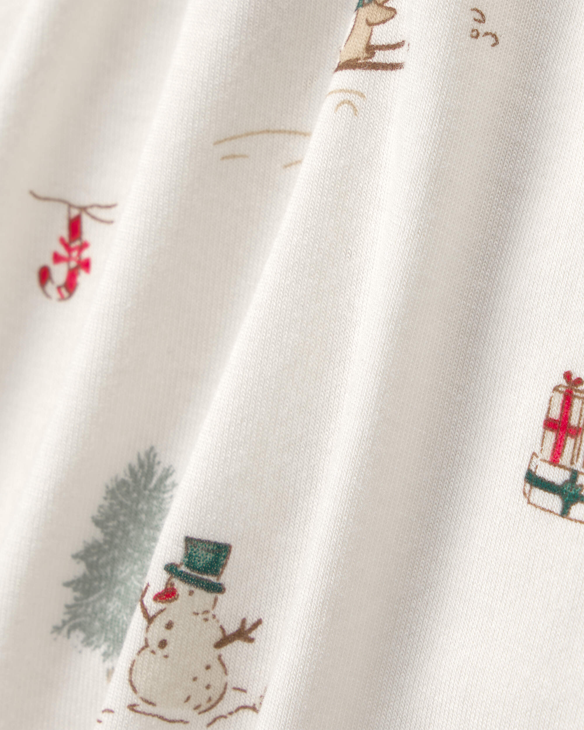 Toddler 2-Piece North Pole Christmas PurelySoft™ Snug Fit Pyjama Set - Cream