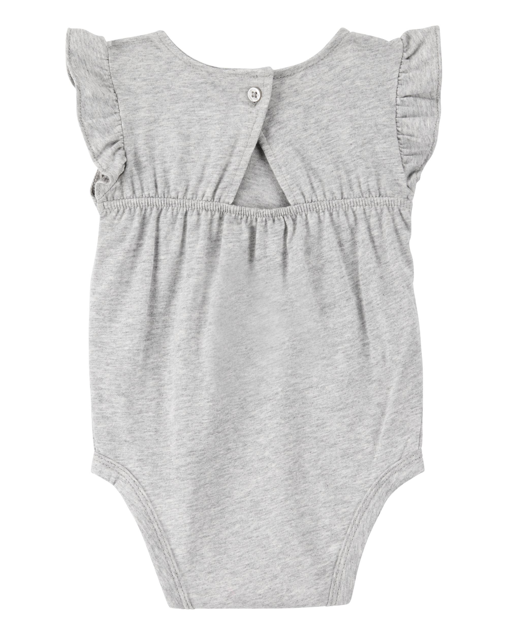 Baby Girl 2-Piece Floral Bodysuit & Diaper Cover Set