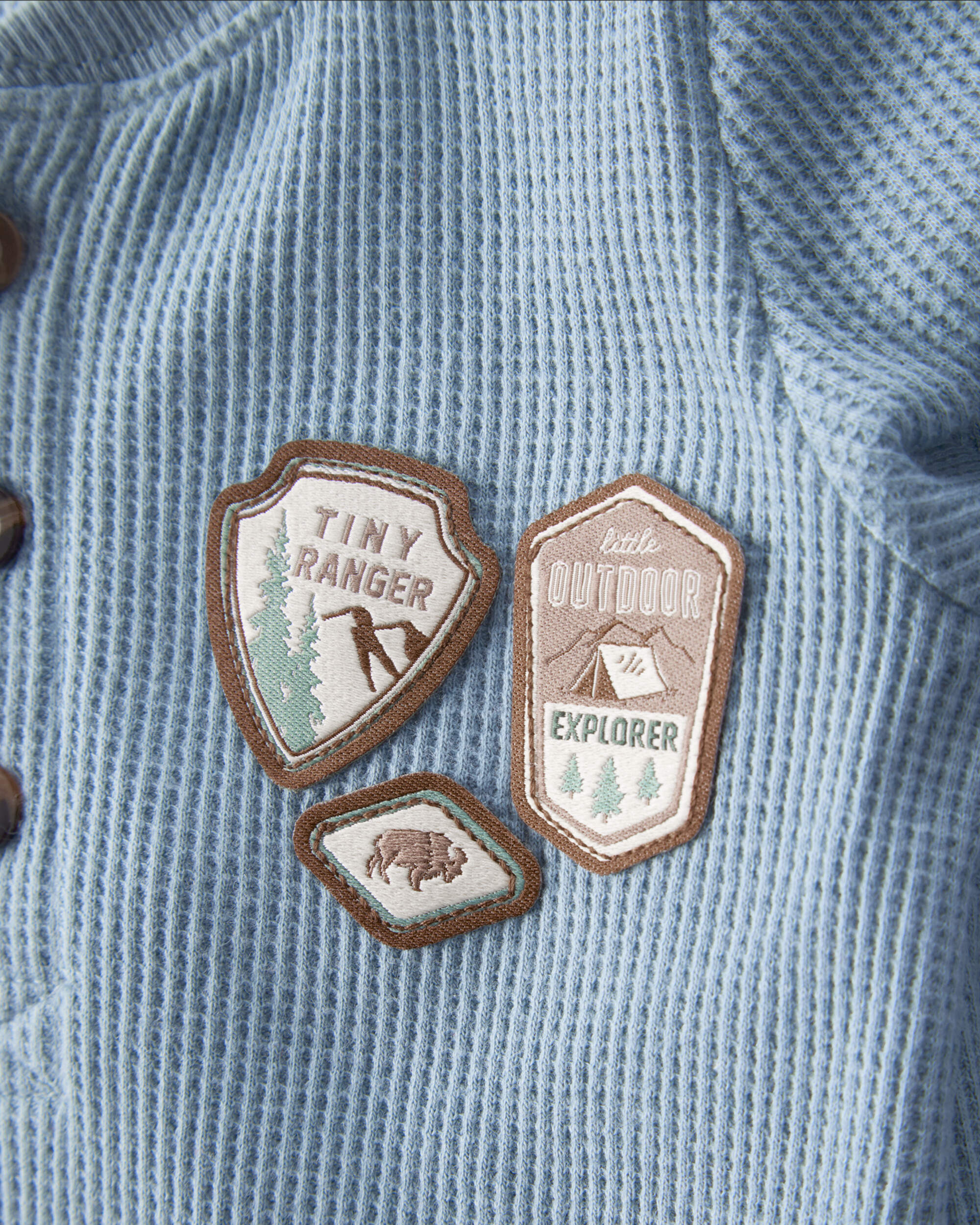 Baby 2-Piece Park Ranger Thermal Bodysuit Pant Set