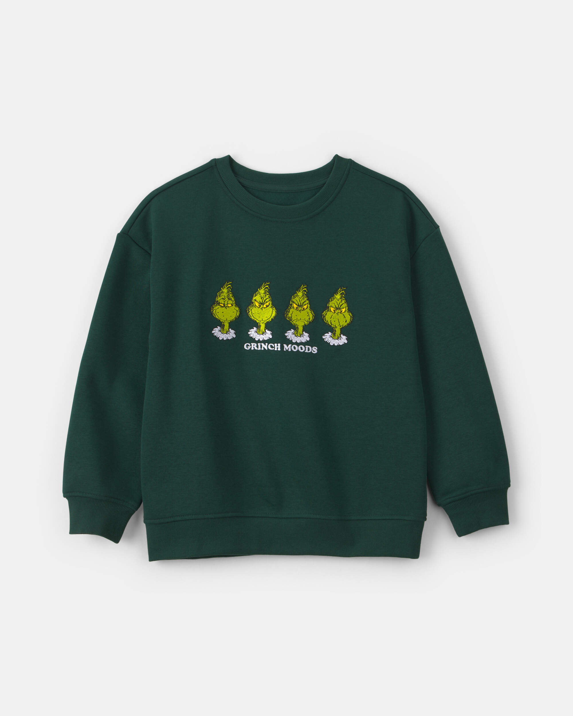Boys Dr. Seuss™ The Grinch Christmas Pullover Sweatshirt - Green