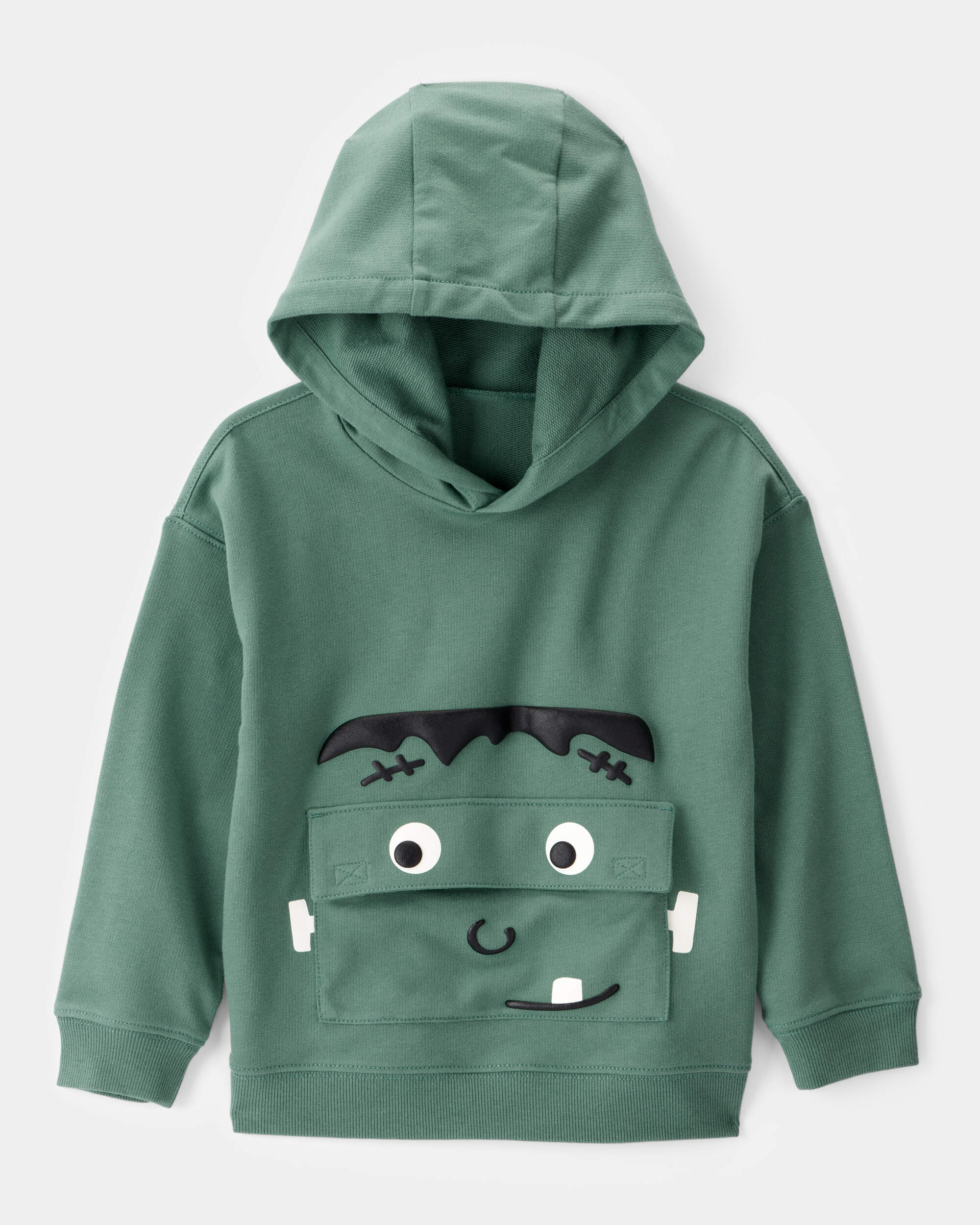 Toddler Boy Halloween Frankenstein Pullover Hoodie