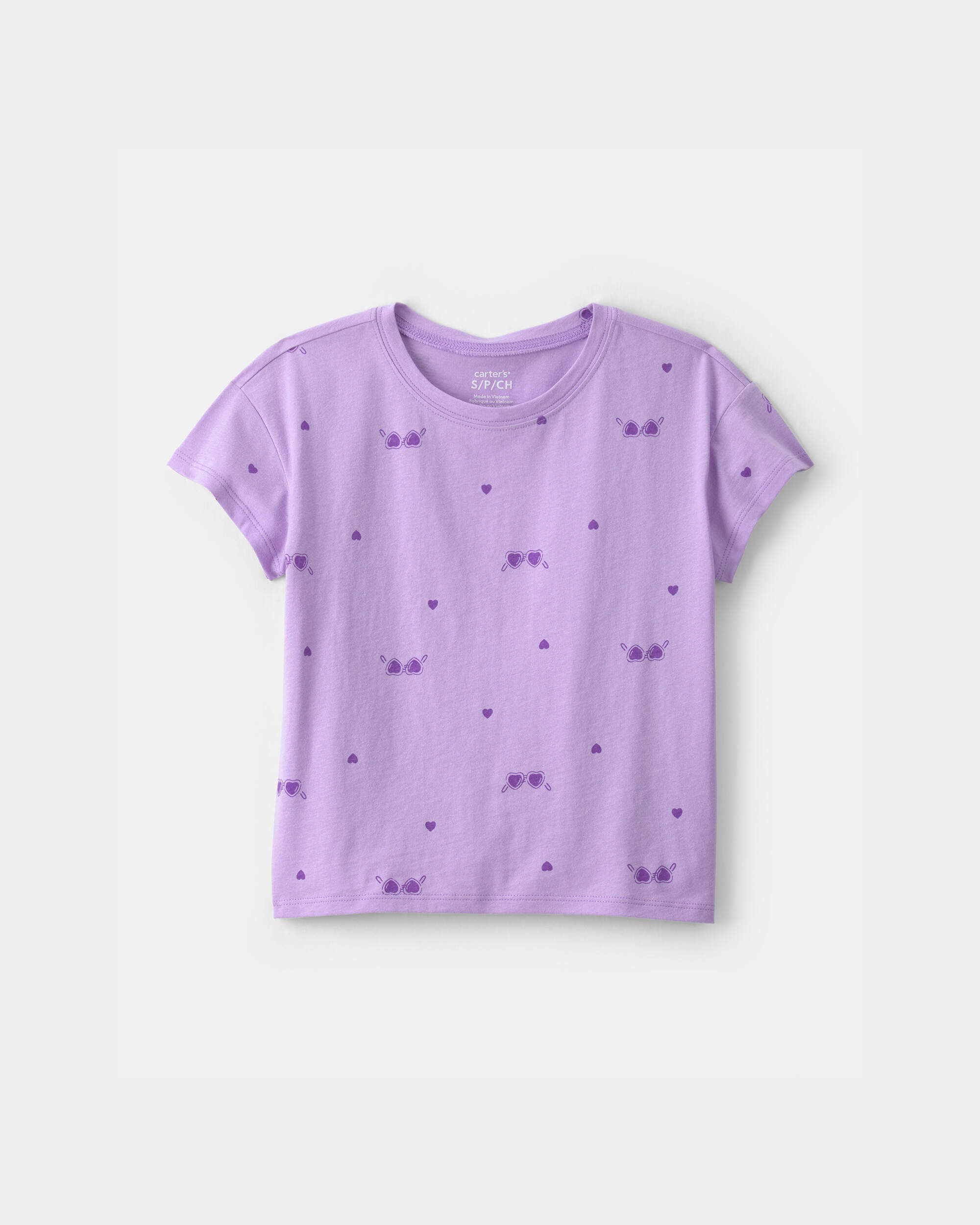 Girls Sunglasses Top - Purple