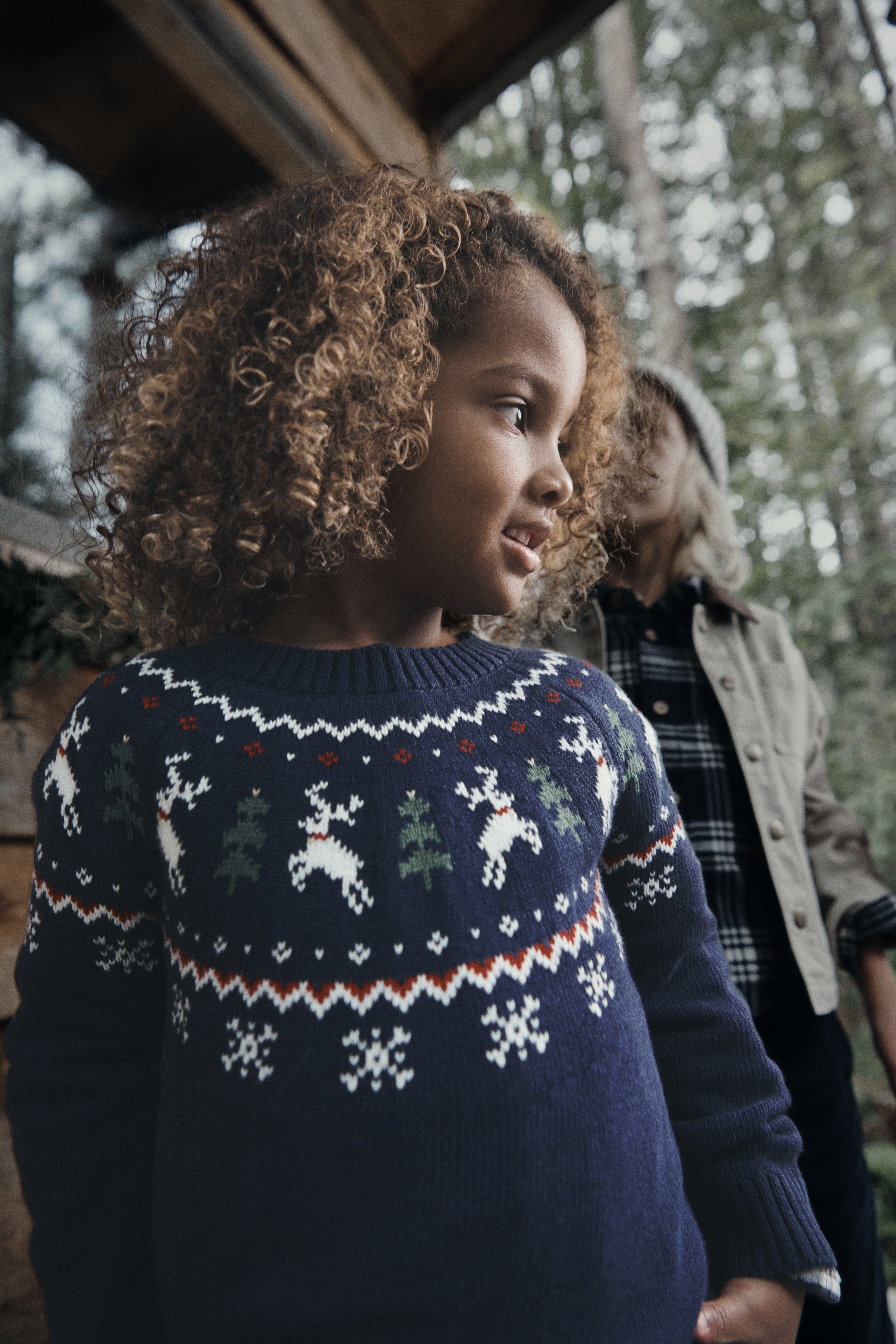 Toddler Organic Cotton Fair Isle Sweater Knit Pullover