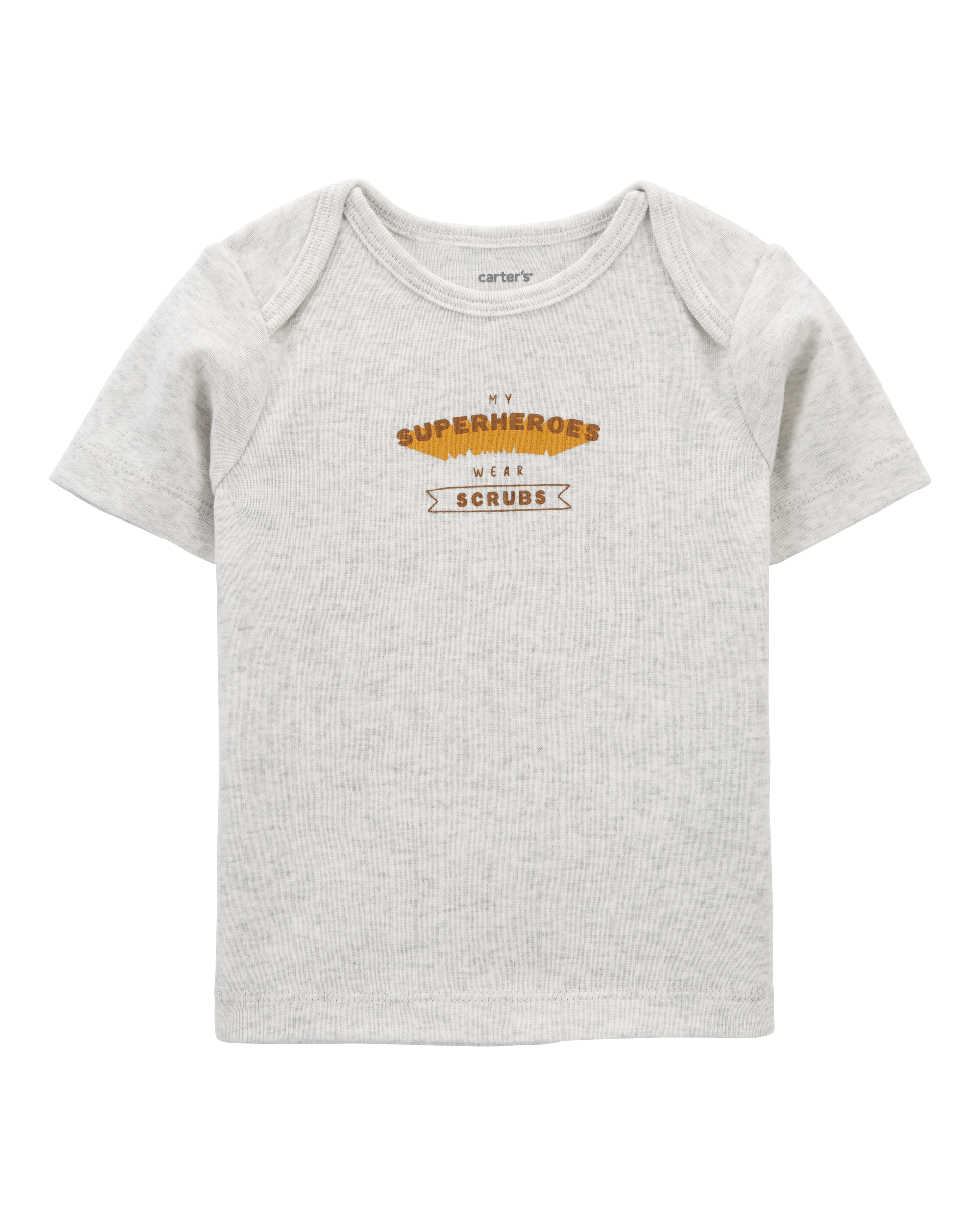 Baby Preemie Superheroes Wear Scrubs Tee