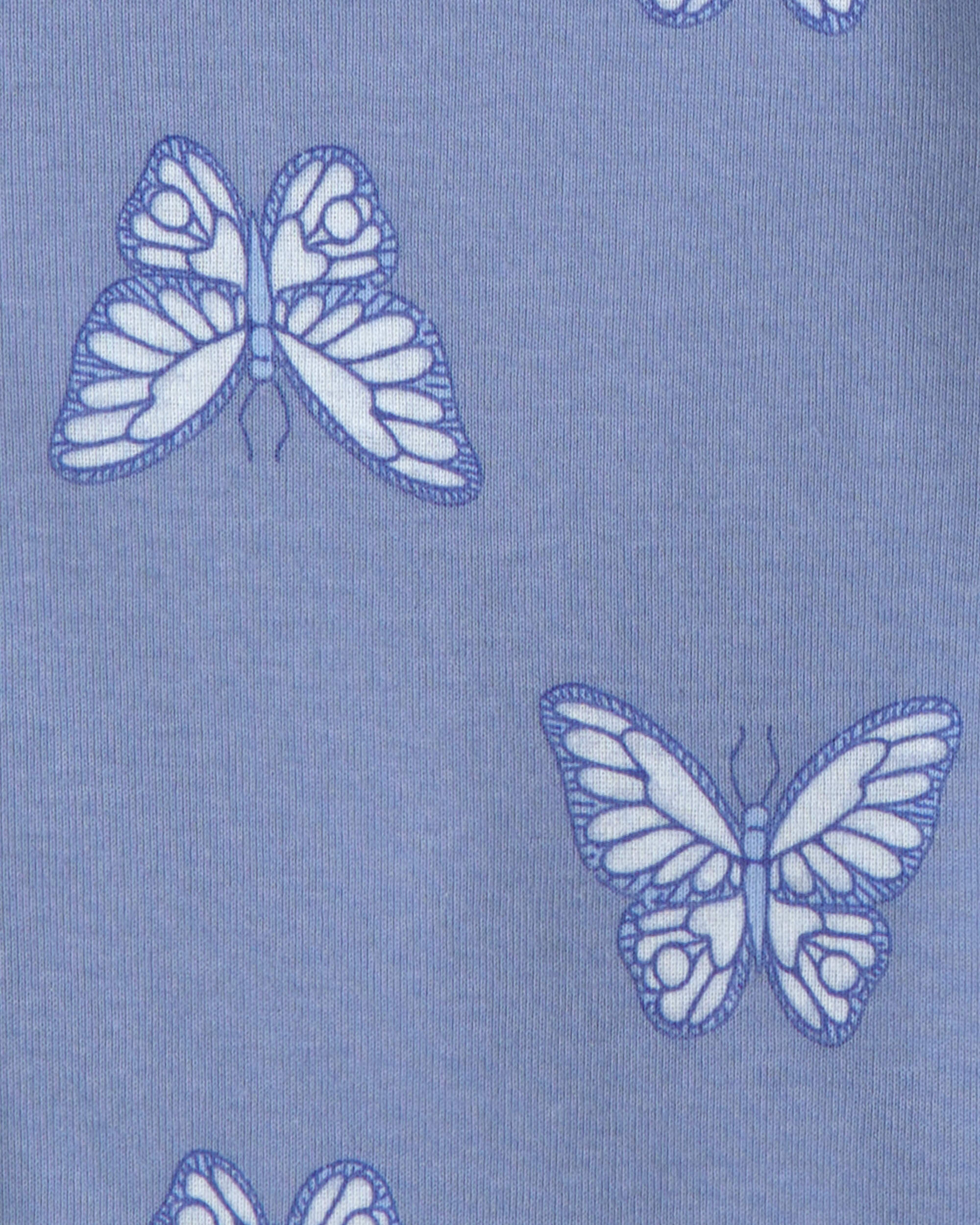 Baby 5-Pack Butterfly Short-Sleeve Bodysuits