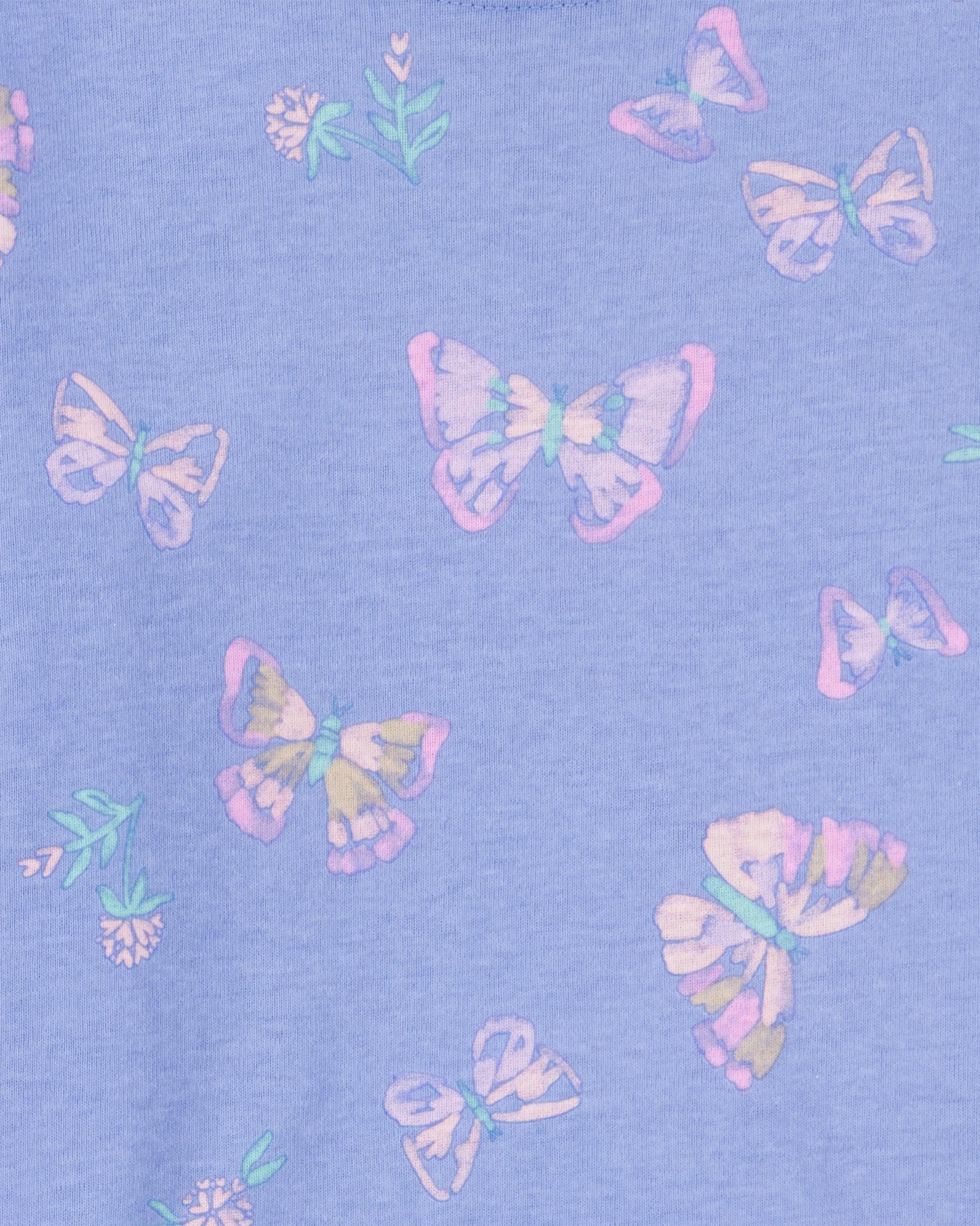 Toddler 2-Piece Butterfly 100% Snug Fit Cotton Pyjamas