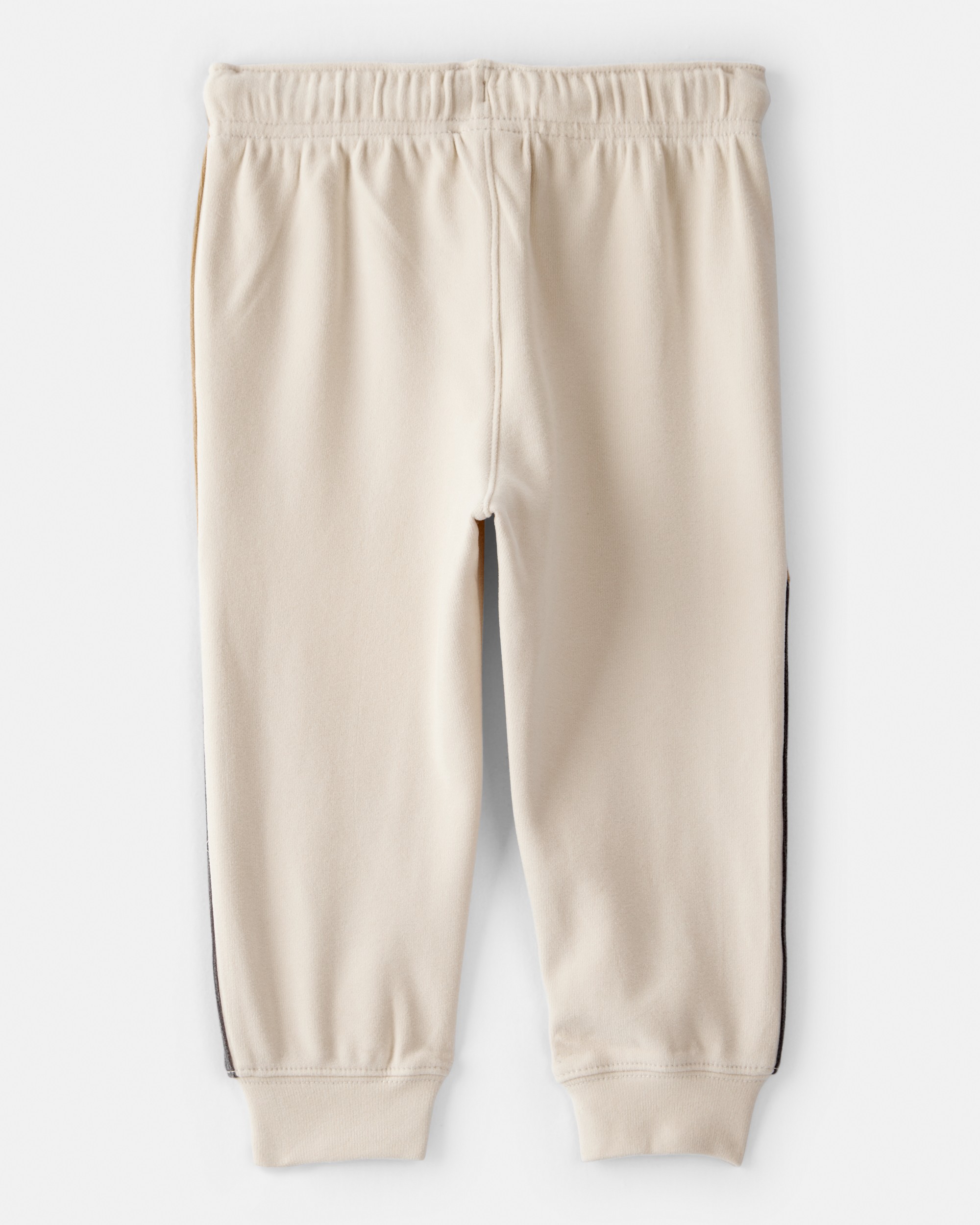 Toddler Boy Colourblock Joggers - Tan