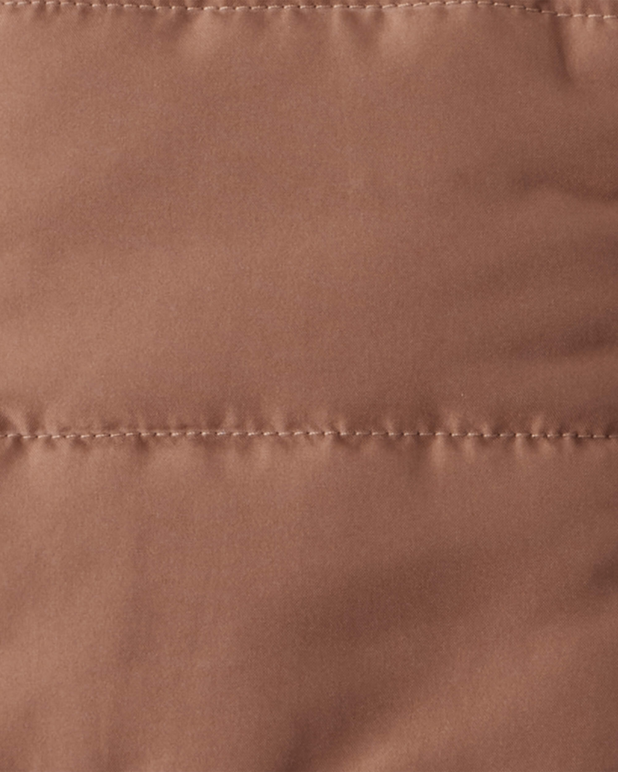 Baby Boy 3-Piece Plaid Vest, Button-Down & Jogger Set