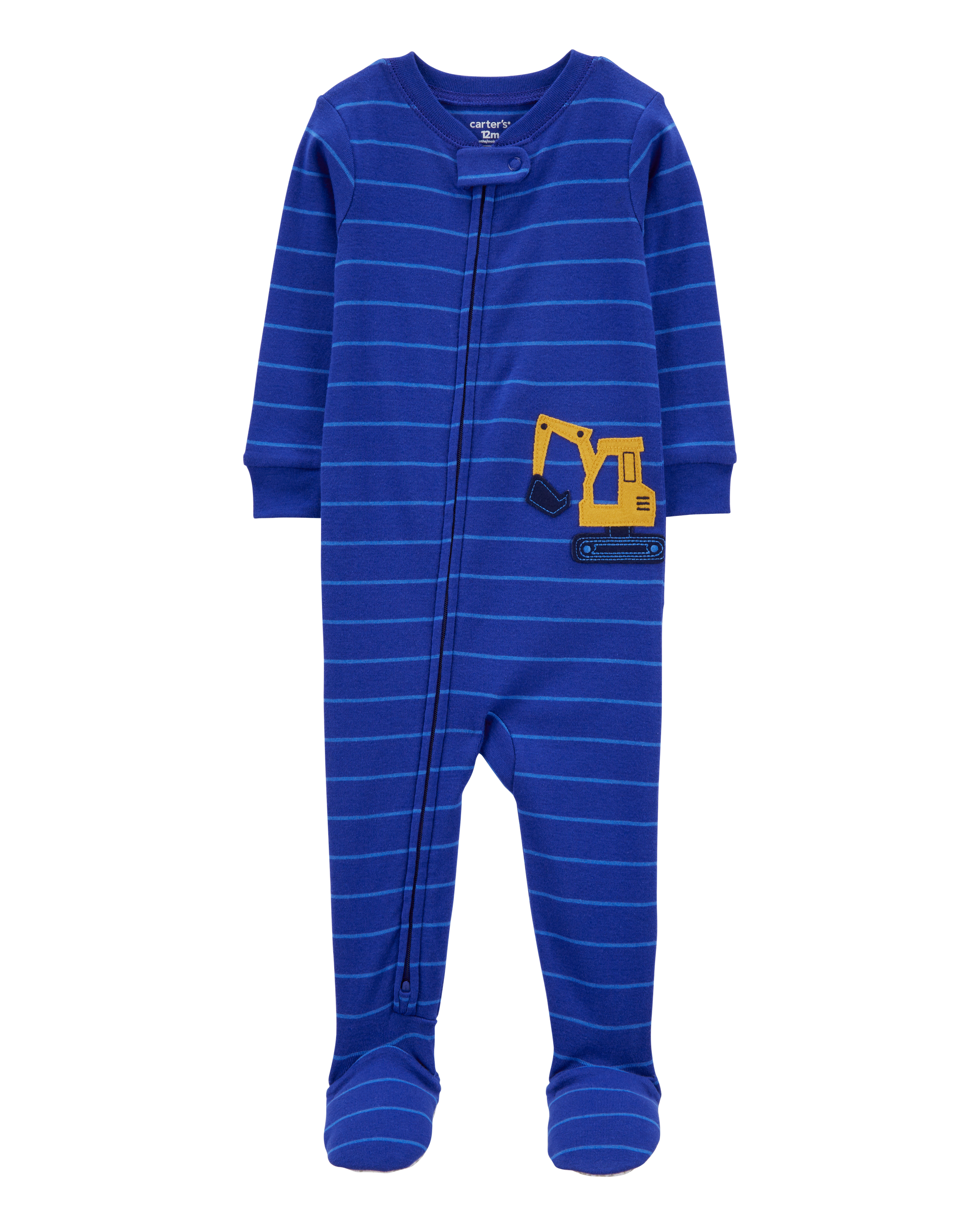 Baby 1-Piece Construction 100% Snug Fit Cotton Footie Pyjamas
