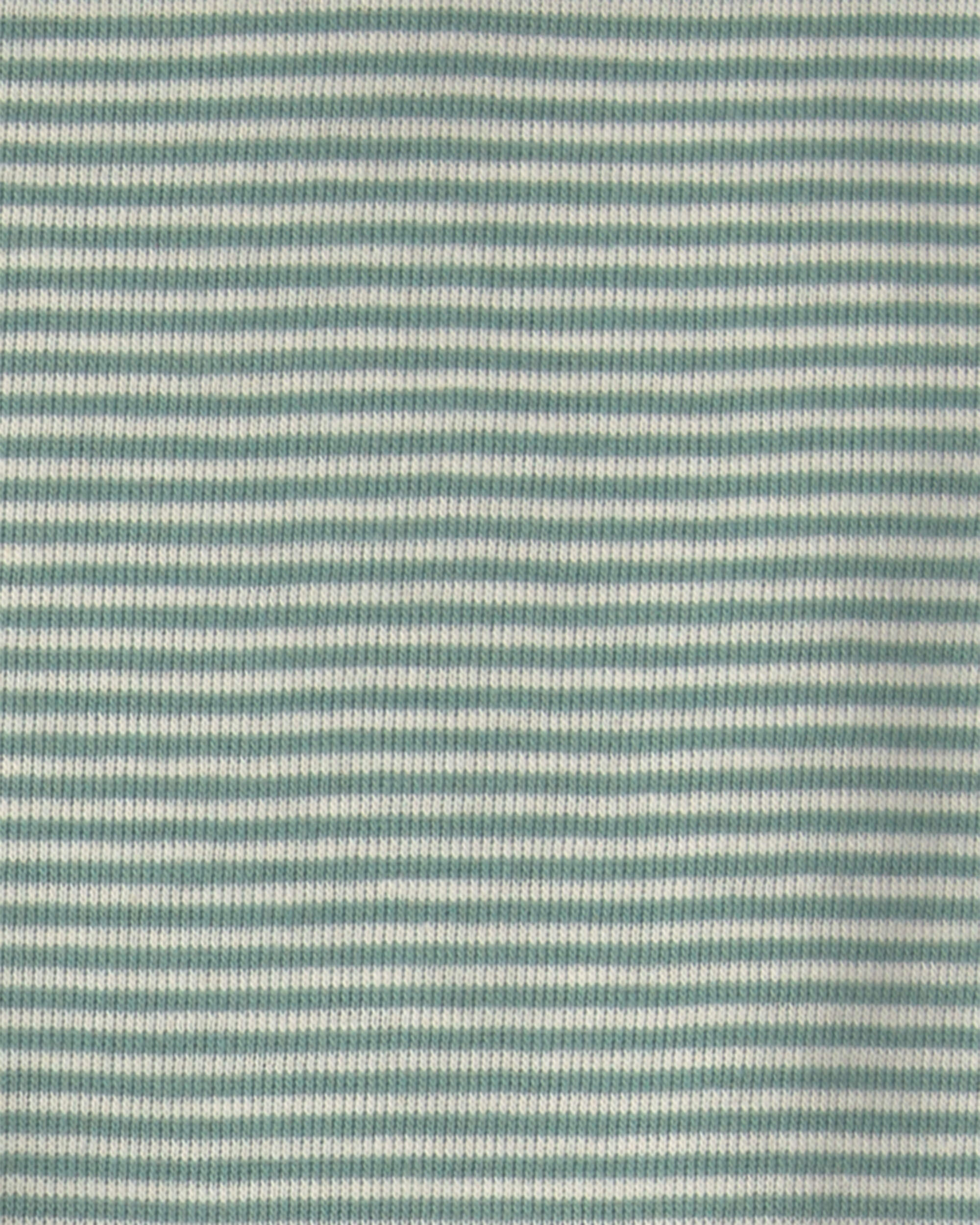 Baby Boy 3-Piece Dinosaur Layering Set - Green/Cream