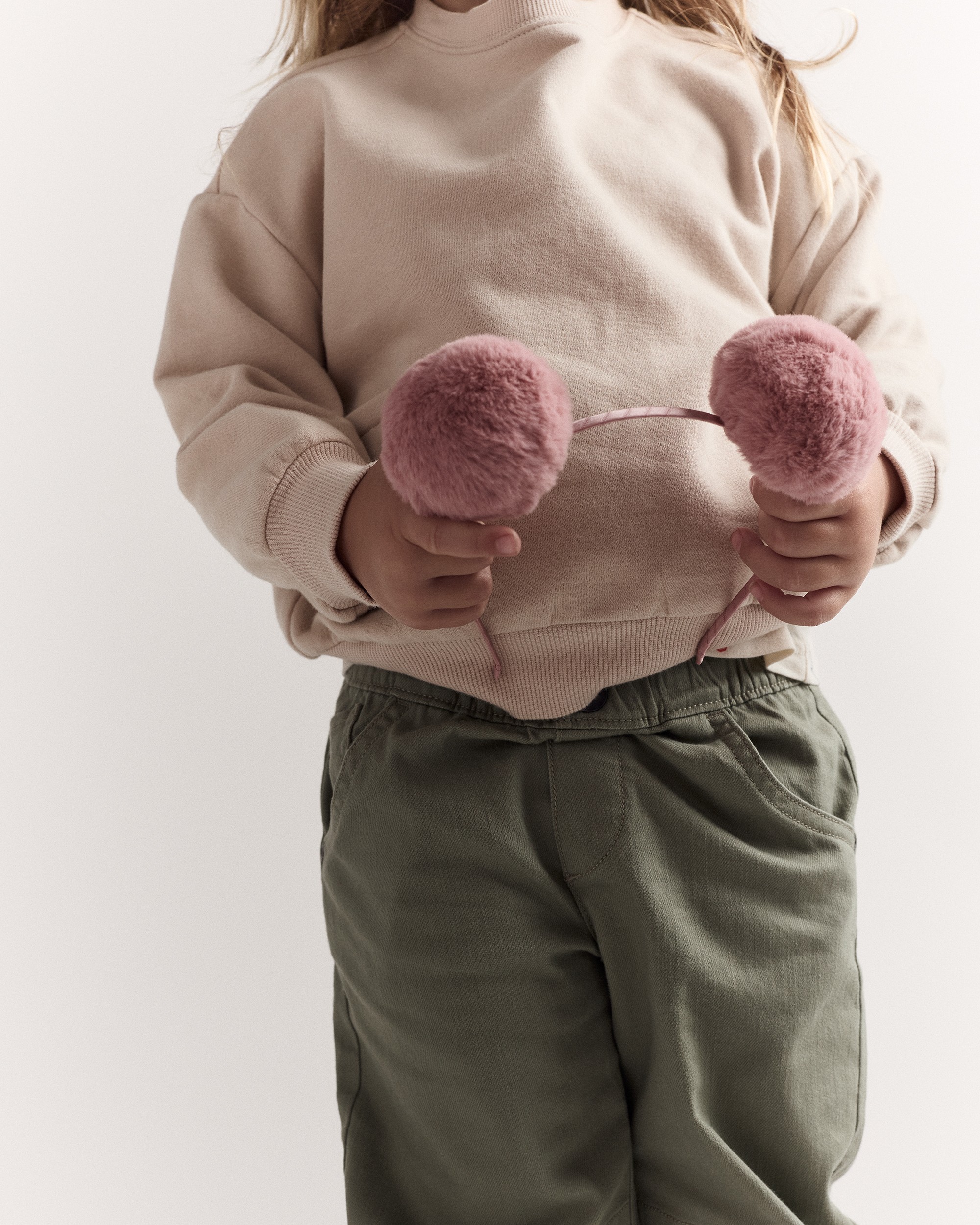 Toddler Otter Sweatshirt™ with Pockets - Khaki