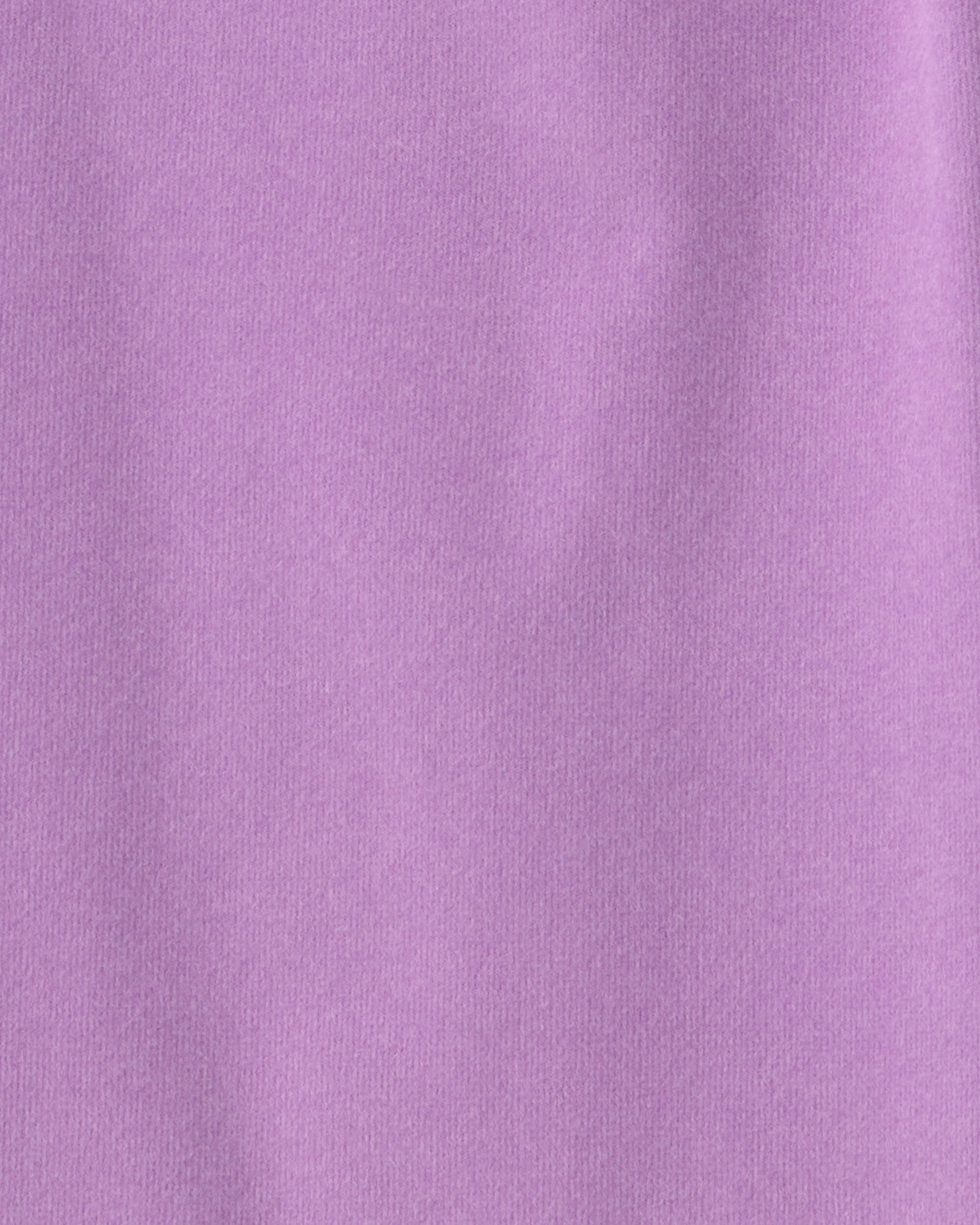 Girls Ribbed Pull-On Pants - Purple