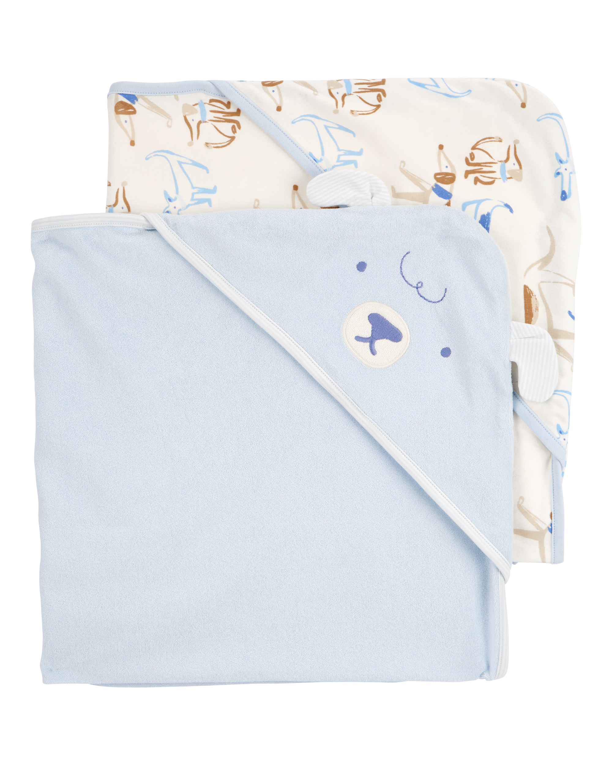 Baby 2-Pack Hooded Baby Towels