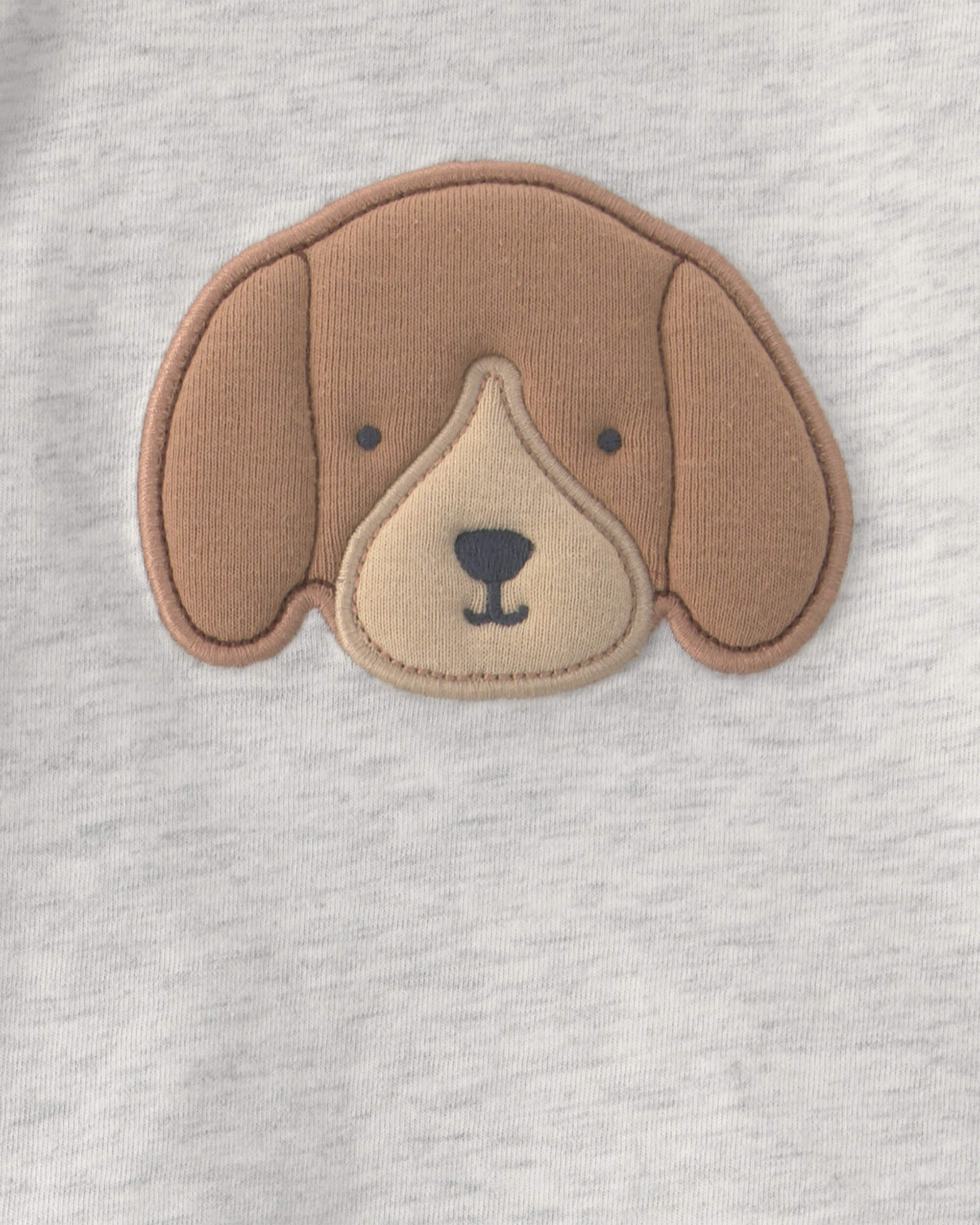 Baby Boy 3-Piece Dog Long-Sleeve Top & Pant Set - Green/Grey