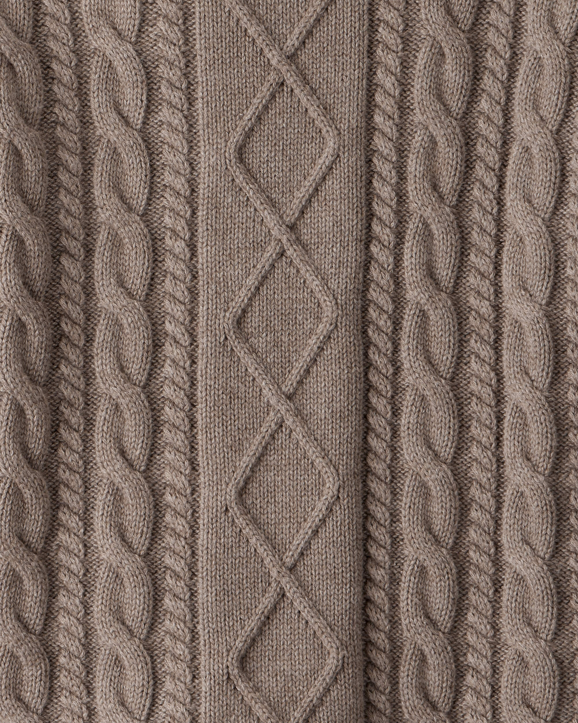 Organic Cotton Cable Knit Sweater
