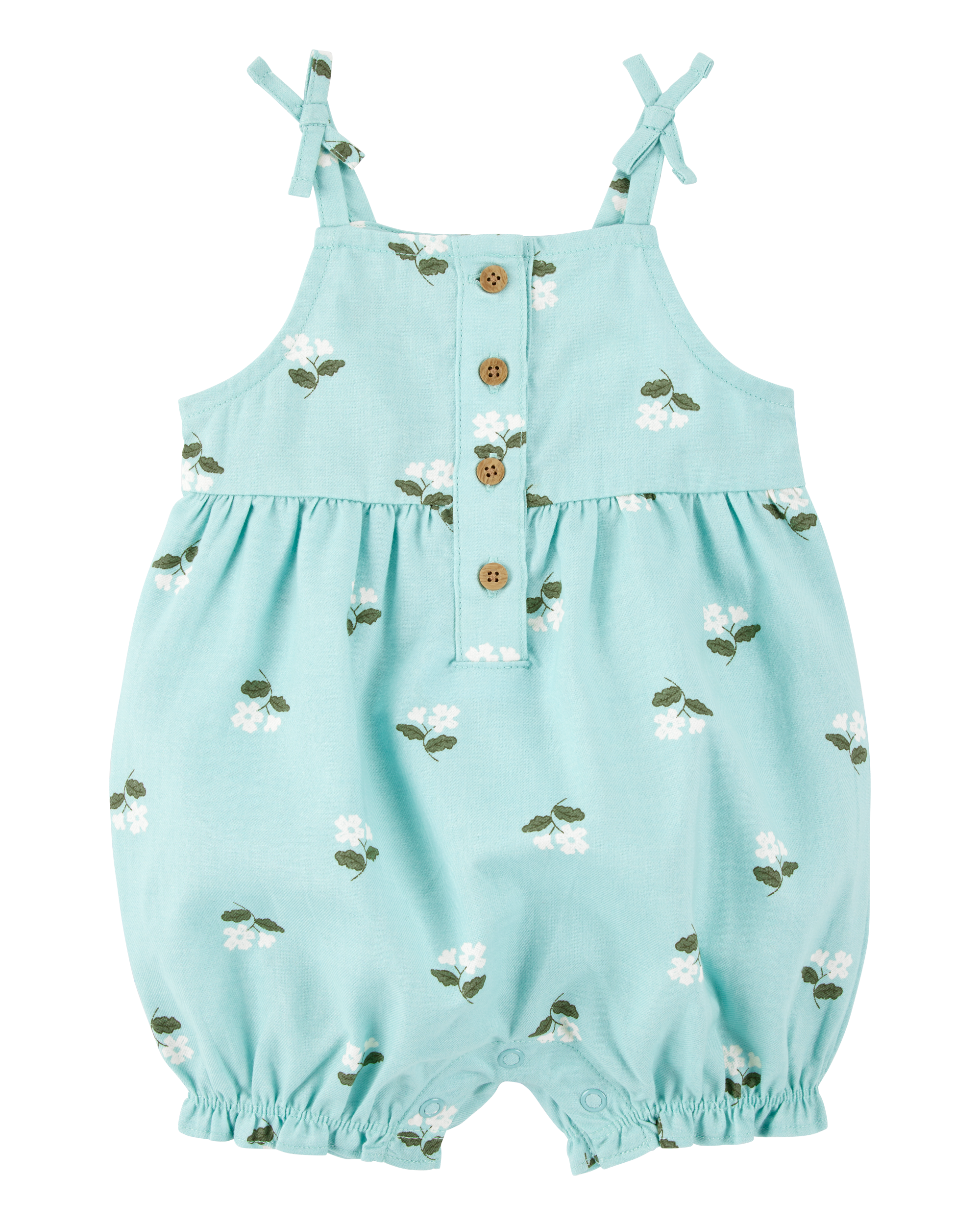 Baby Floral Cotton Romper