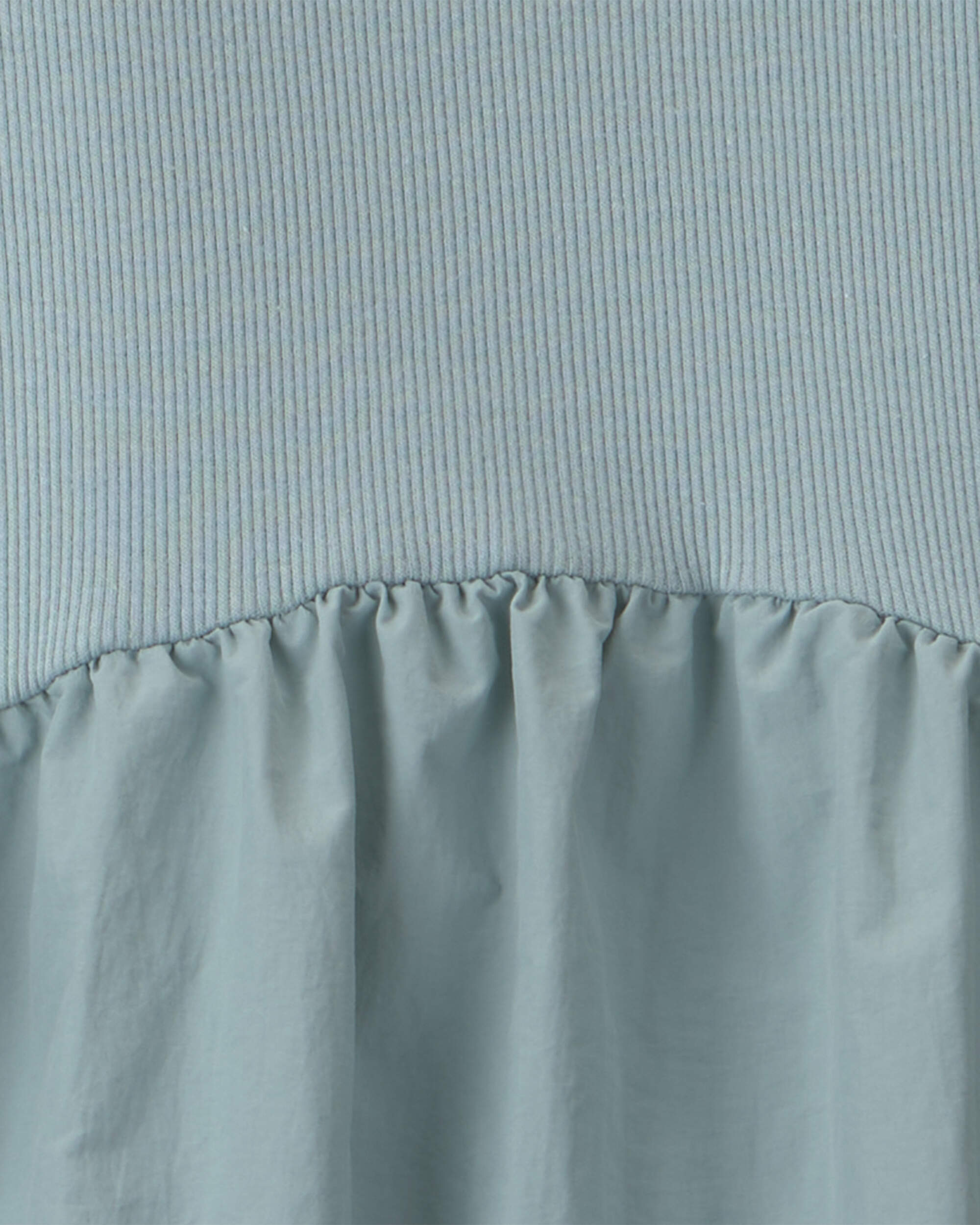 Girls Bow Midi Dress - Blue