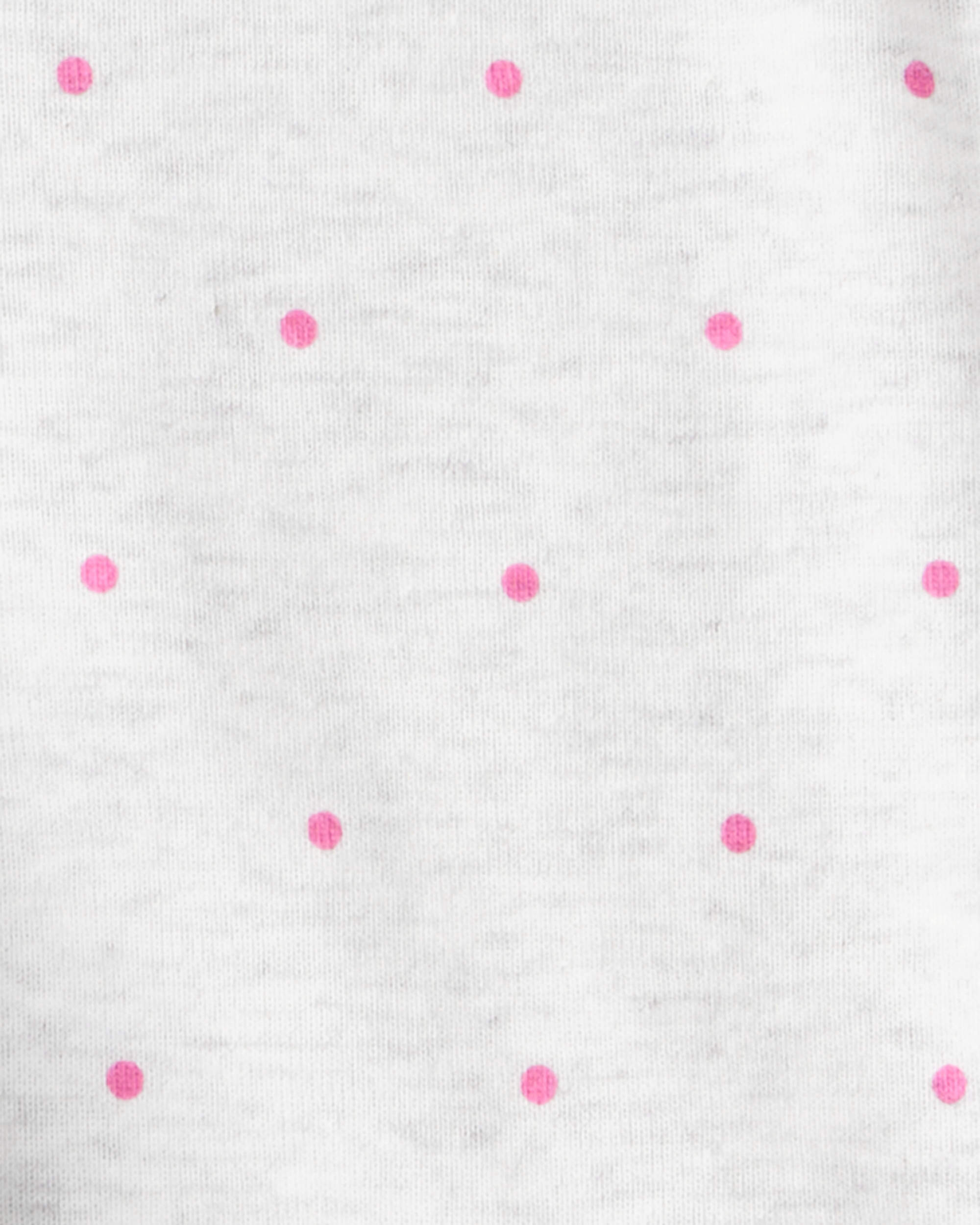 Baby Girl 3-Piece Art Print Jacket, Bodysuit & Pant Set - Blue/Pink