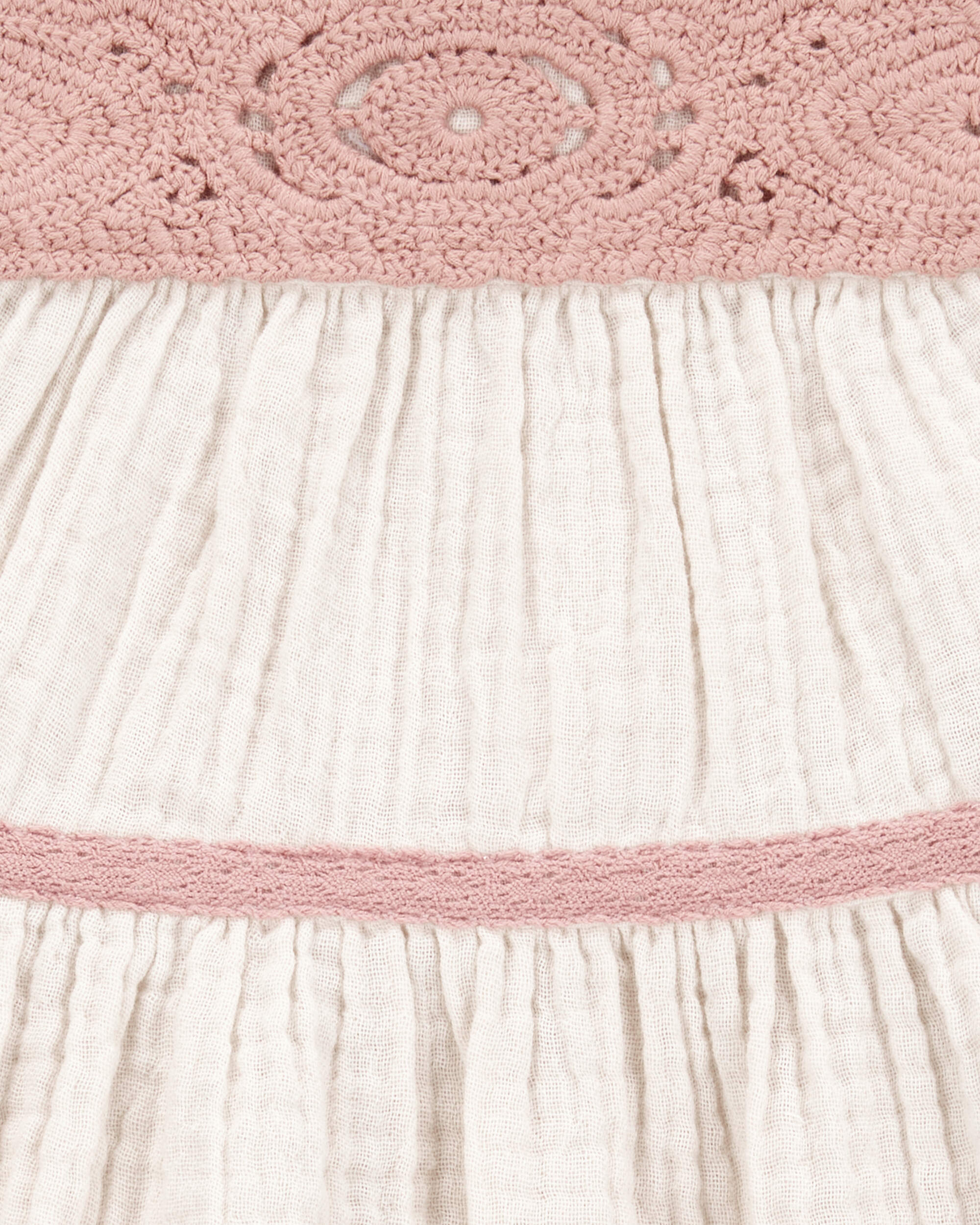 Baby Striped Tiered Dress