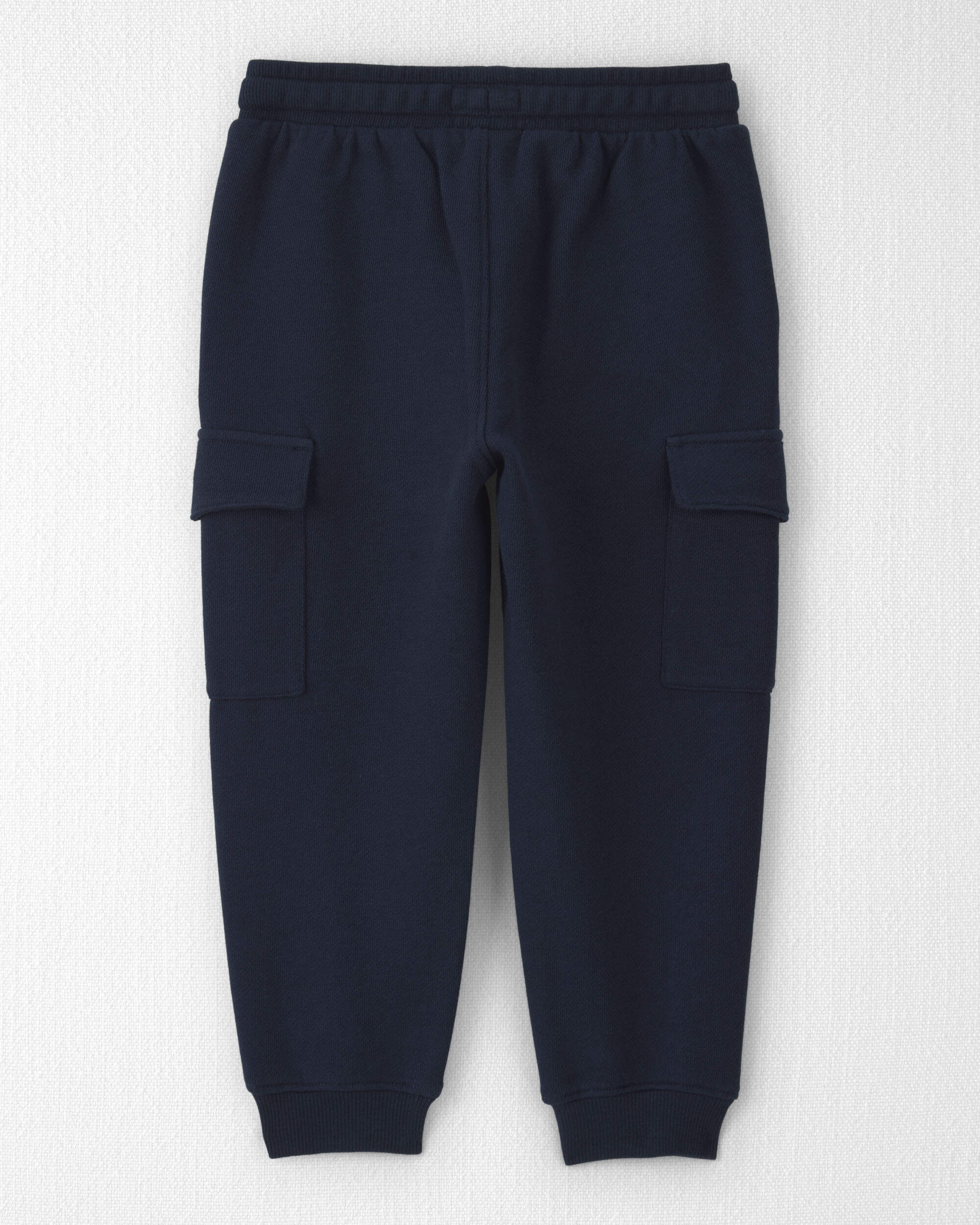 Toddler Boy Organic Cotton French Terry Cargo Pants