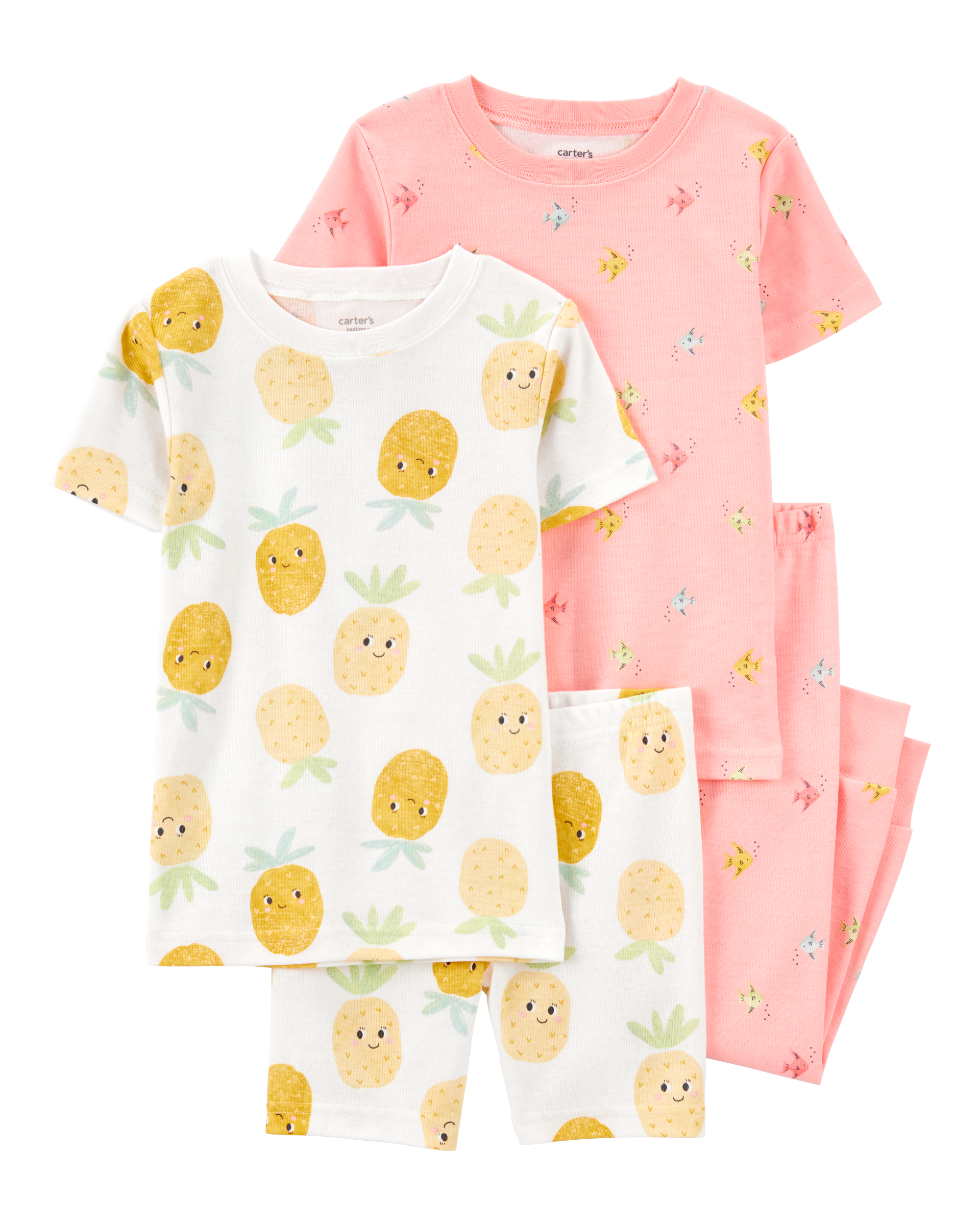 Baby 2-Pack Assorted Print Cotton Pyjamas