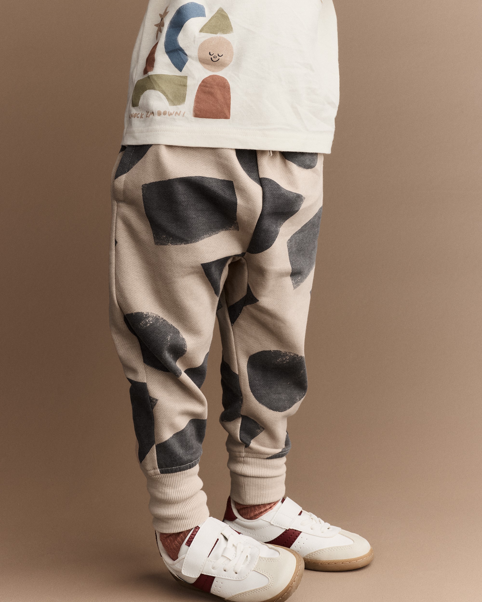 Toddler City Park™ Jogger Pant with Shapes - Khaki