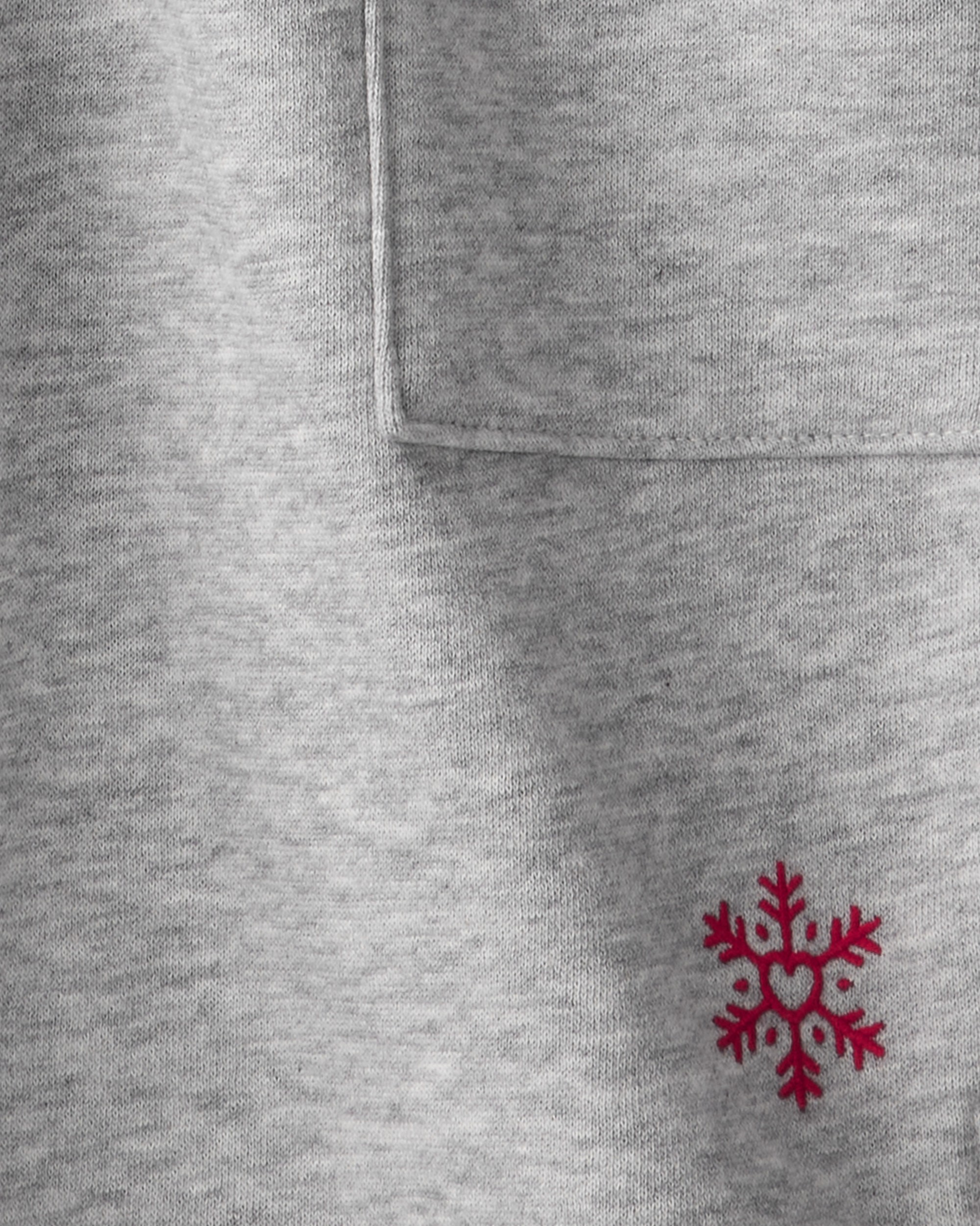 Toddler Girl Mock Neck Long-Sleeve Dress - Grey