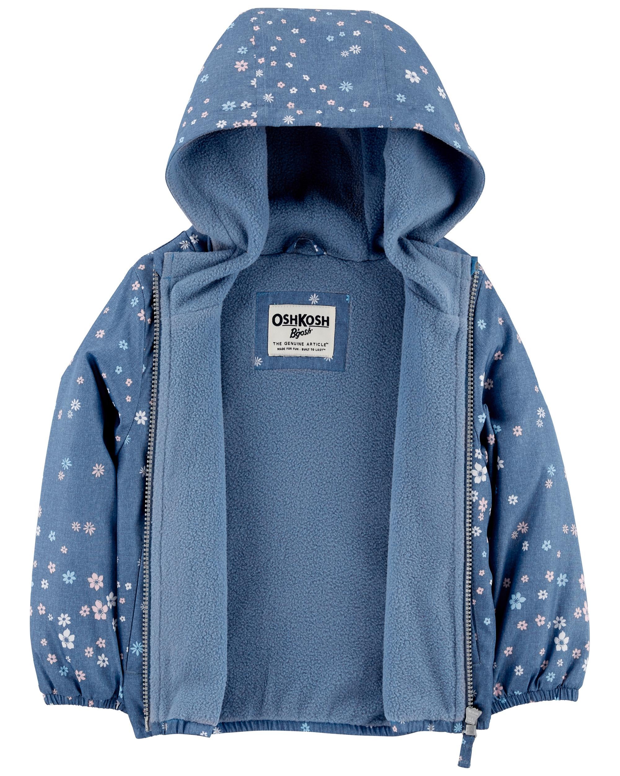 Kids fleece lined top jacket