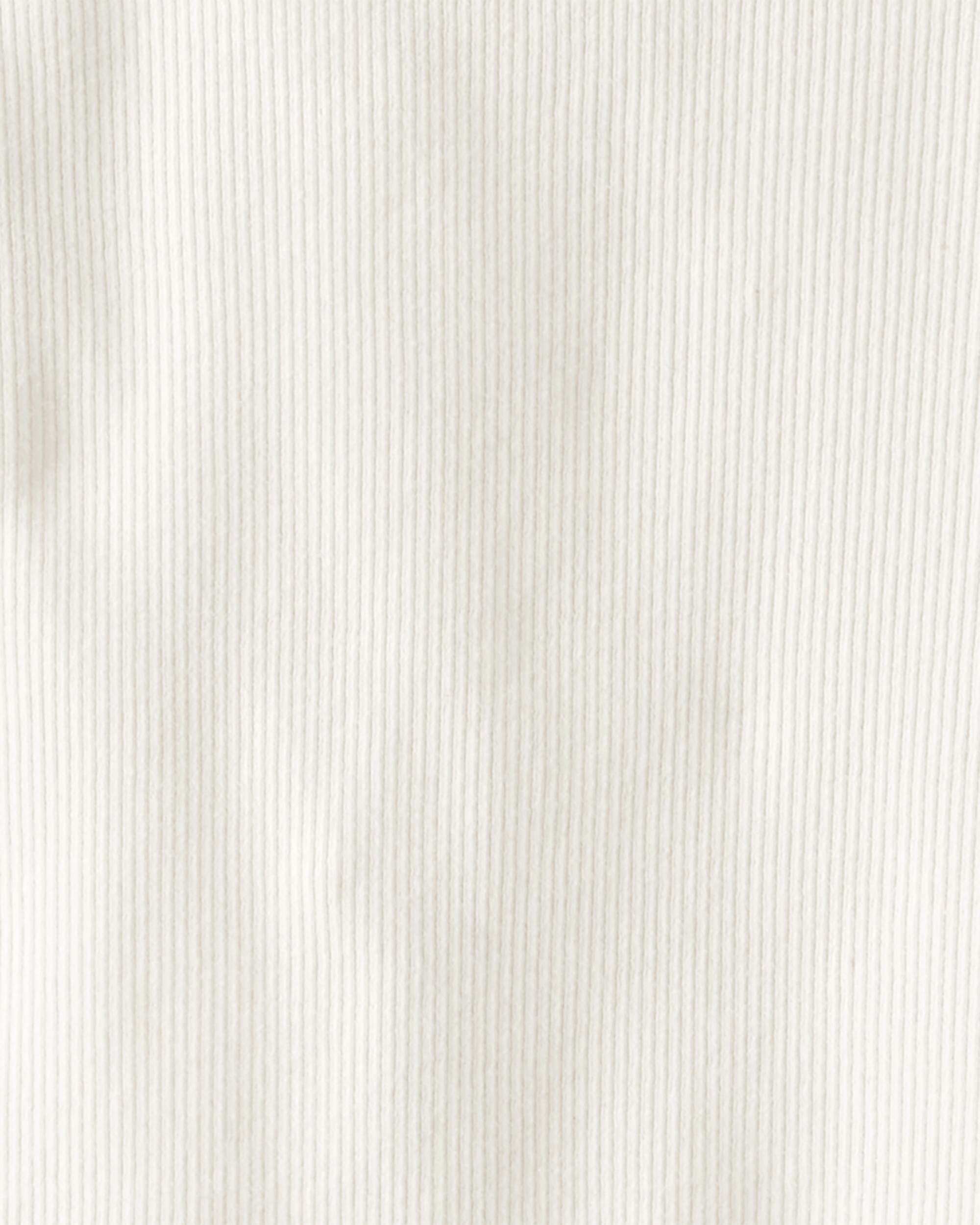 Baby 2-Pack Organic Cotton Ribbed Mock Neck Bodysuits