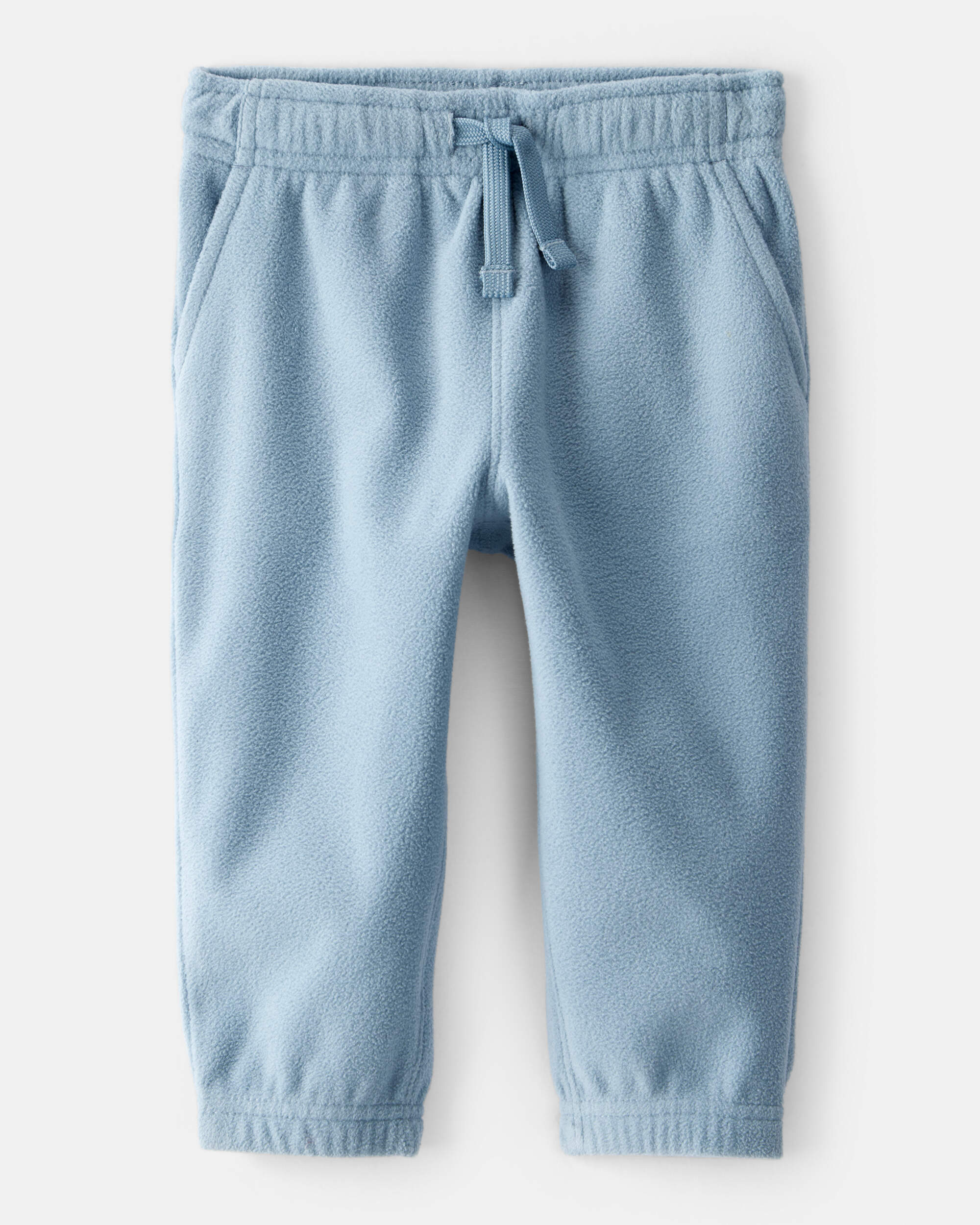 Baby Boy Fleece Joggers - Blue