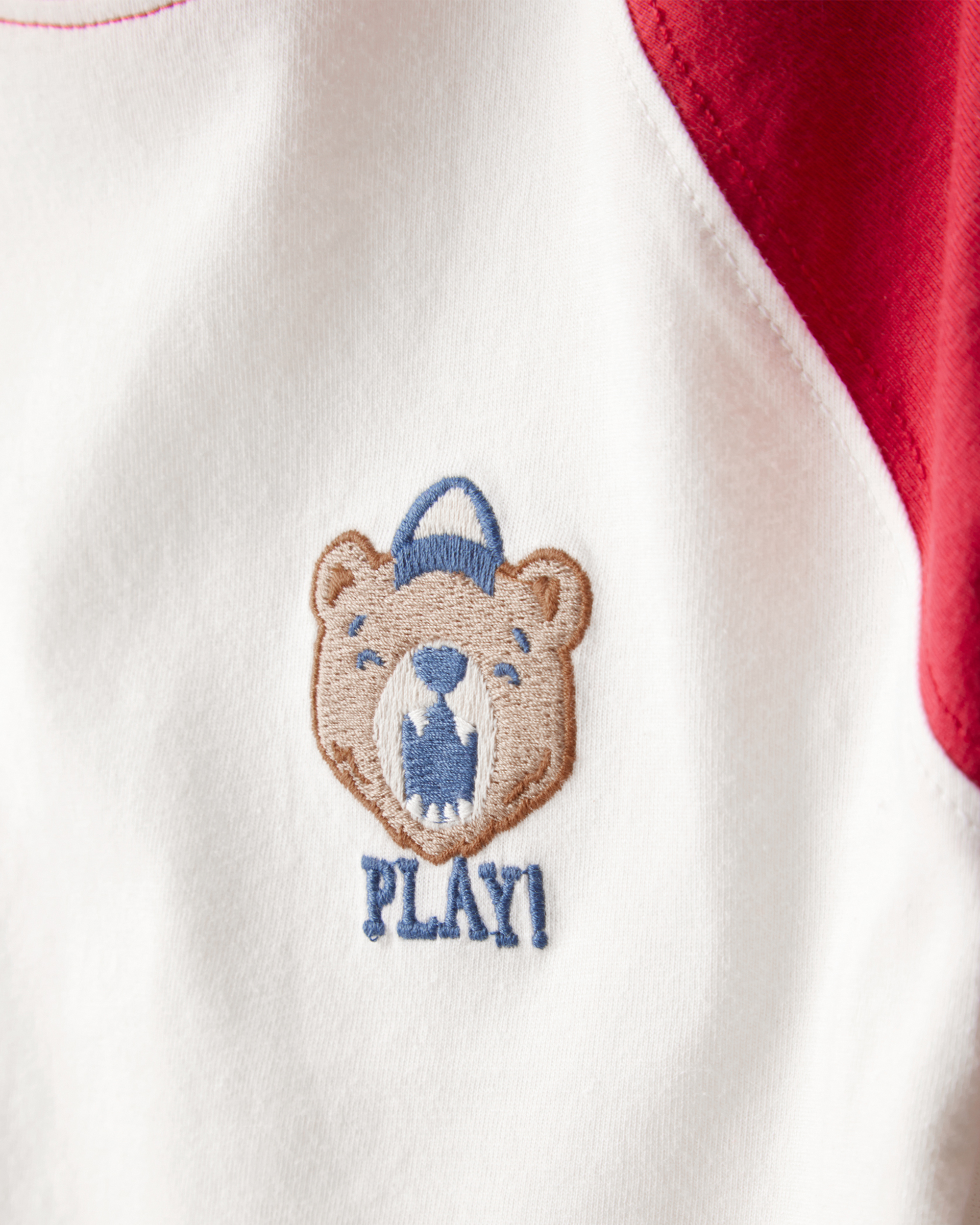 Baby Boy Play Long-Sleeve Tee - White