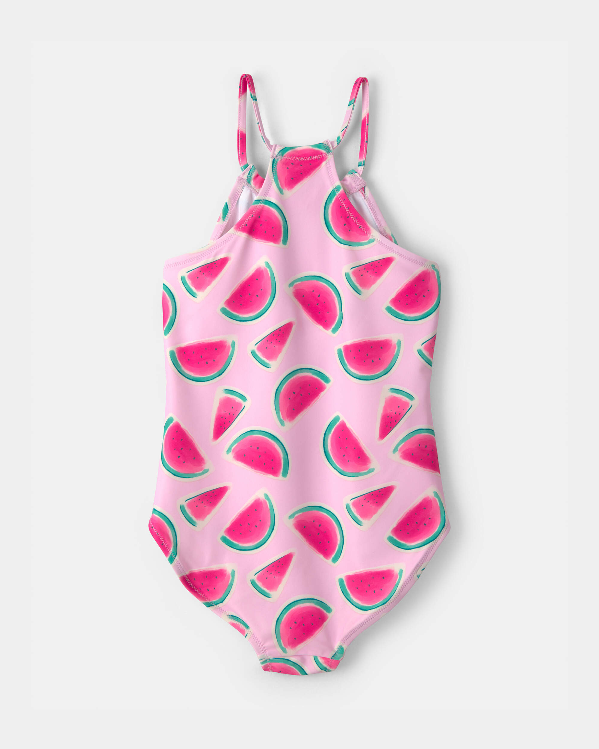 Girls Watermelon 1-Piece Swimsuit - Pink