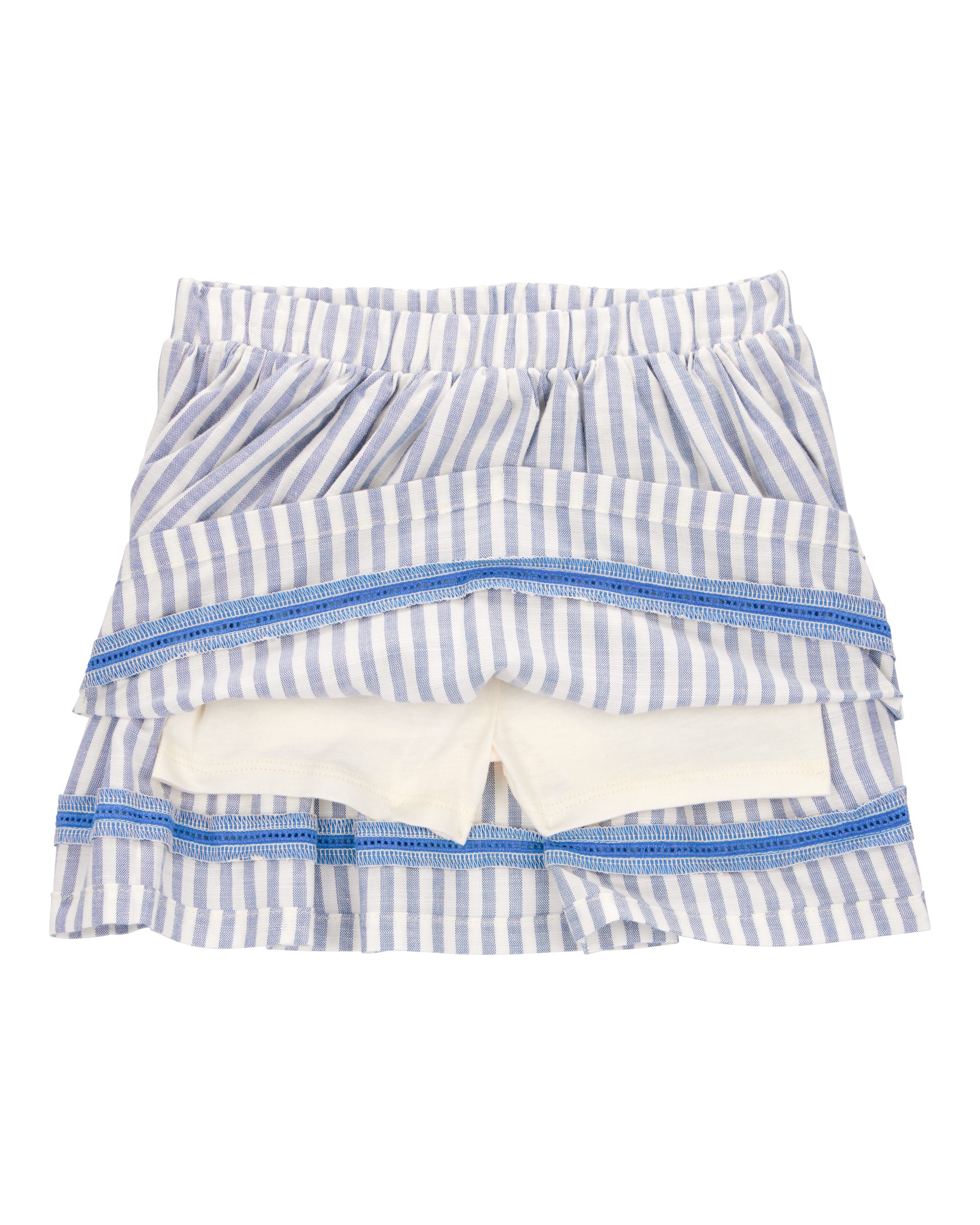 Toddler Striped Pull-On Skort