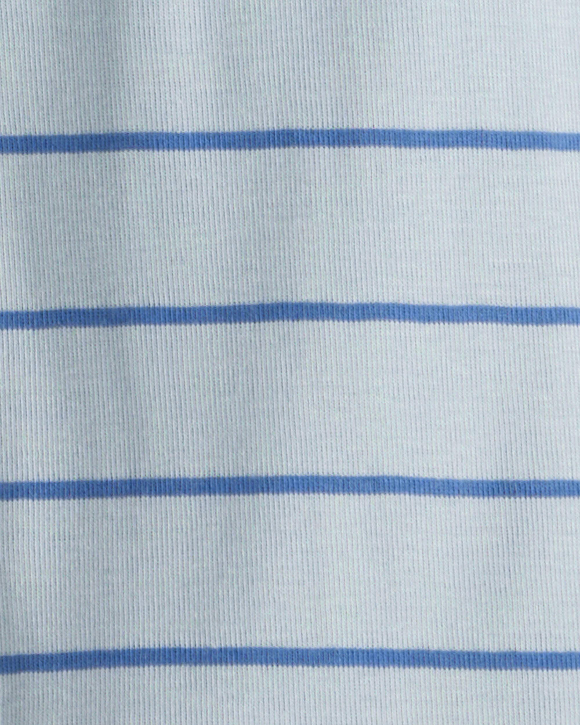 Boys Chili Pepper Print 100% Cotton Long-Sleeve Snug Fit 4-Piece Pyjamas - Blue