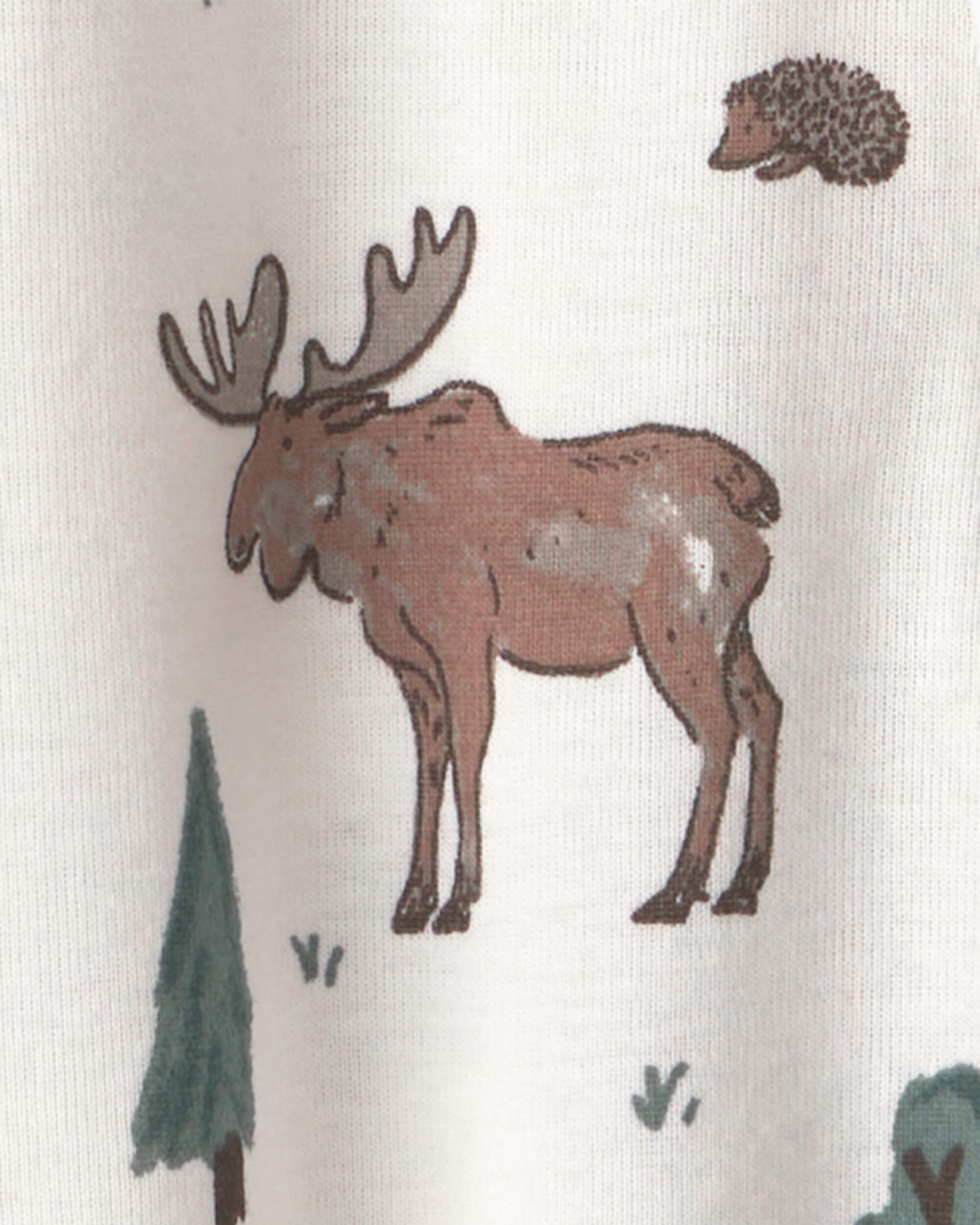 Baby Organic Cotton Sleeper Woodland Creatures